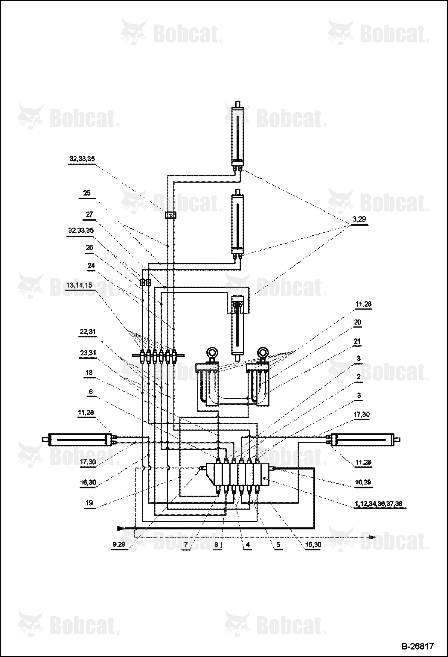 Hydraulic Circuitry (Backhoe)