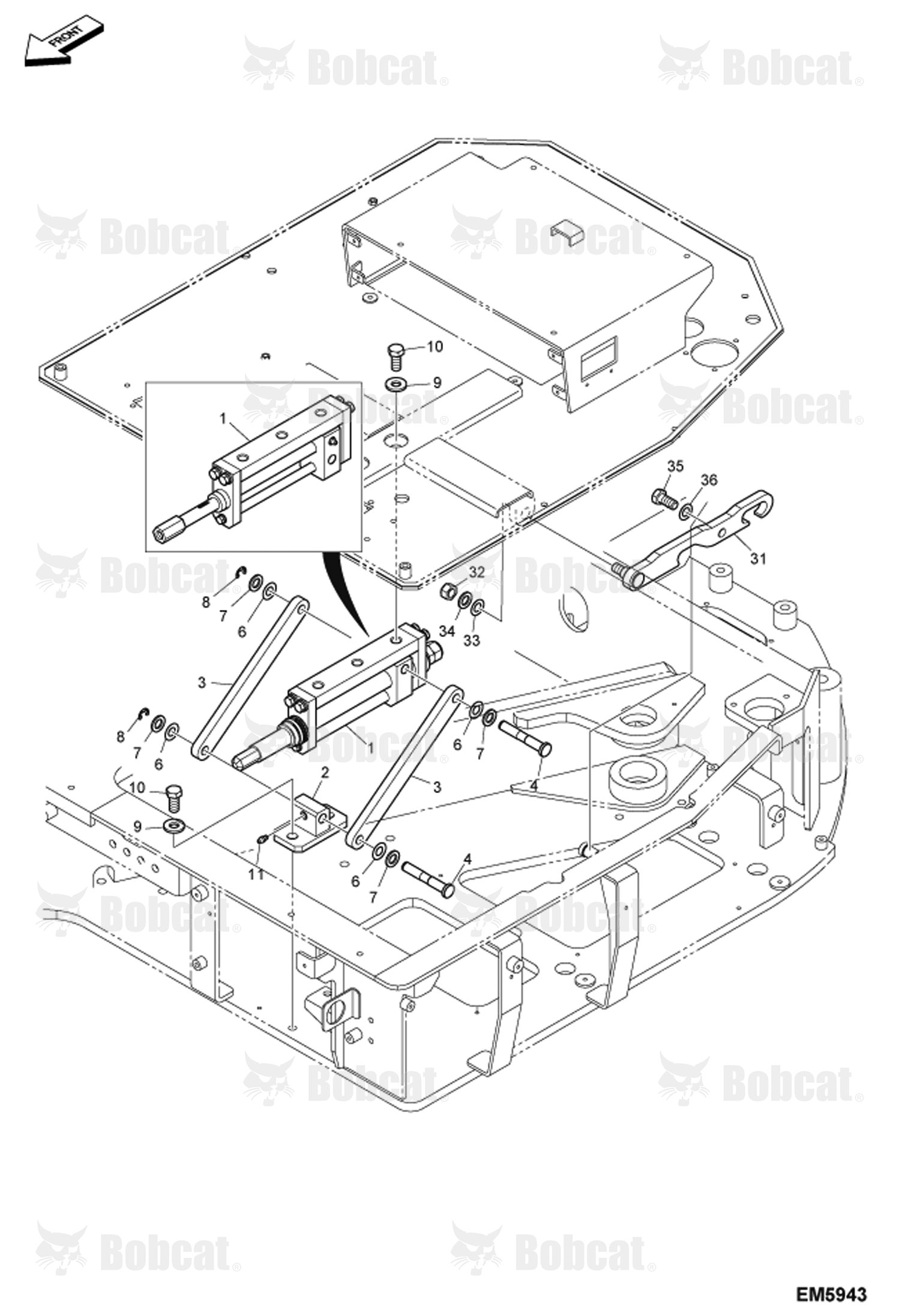 Operator CAB (Tilting Support)