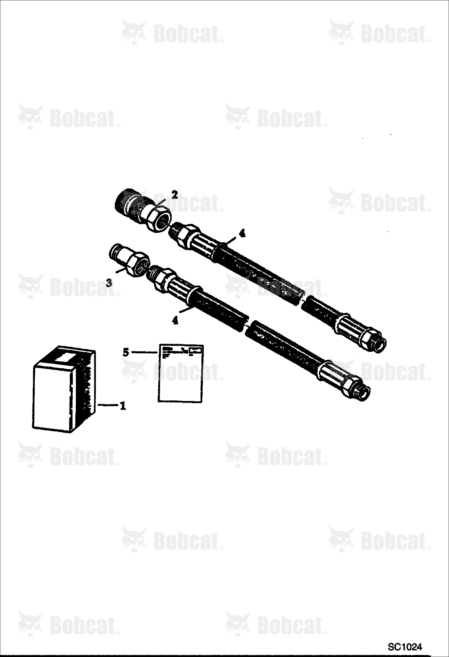 Hydraulic Breaker (1250X & 2500) (Boom Kit)