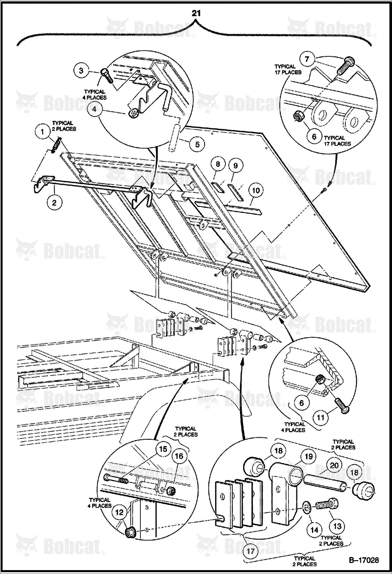 Tilt BED, Hinge & Latch