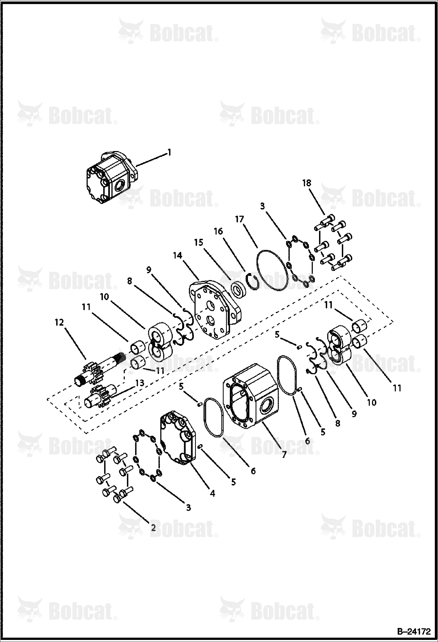 Hydraulic Circuitry (Gear Pump)