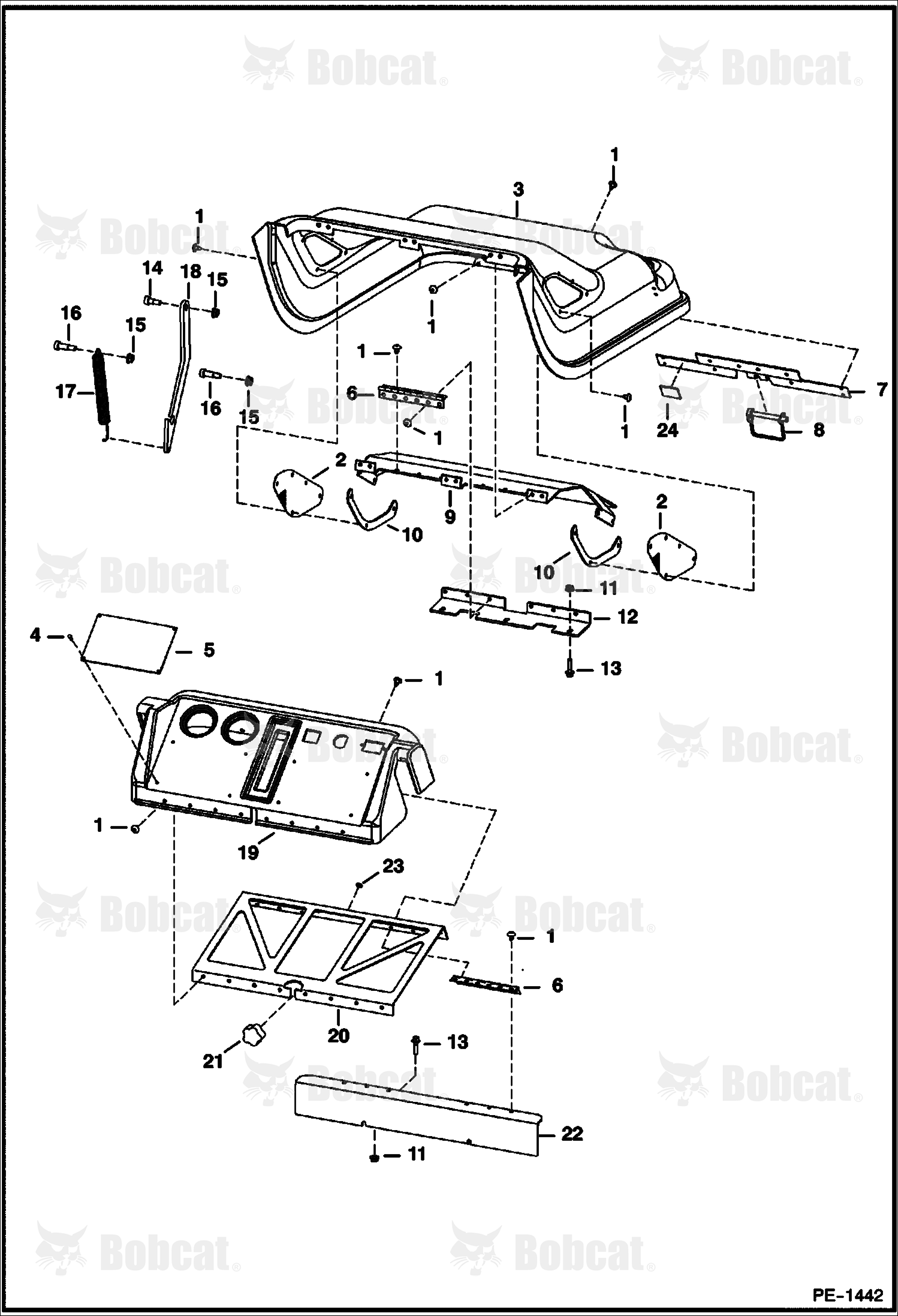 Main Frame (Hood Cover)