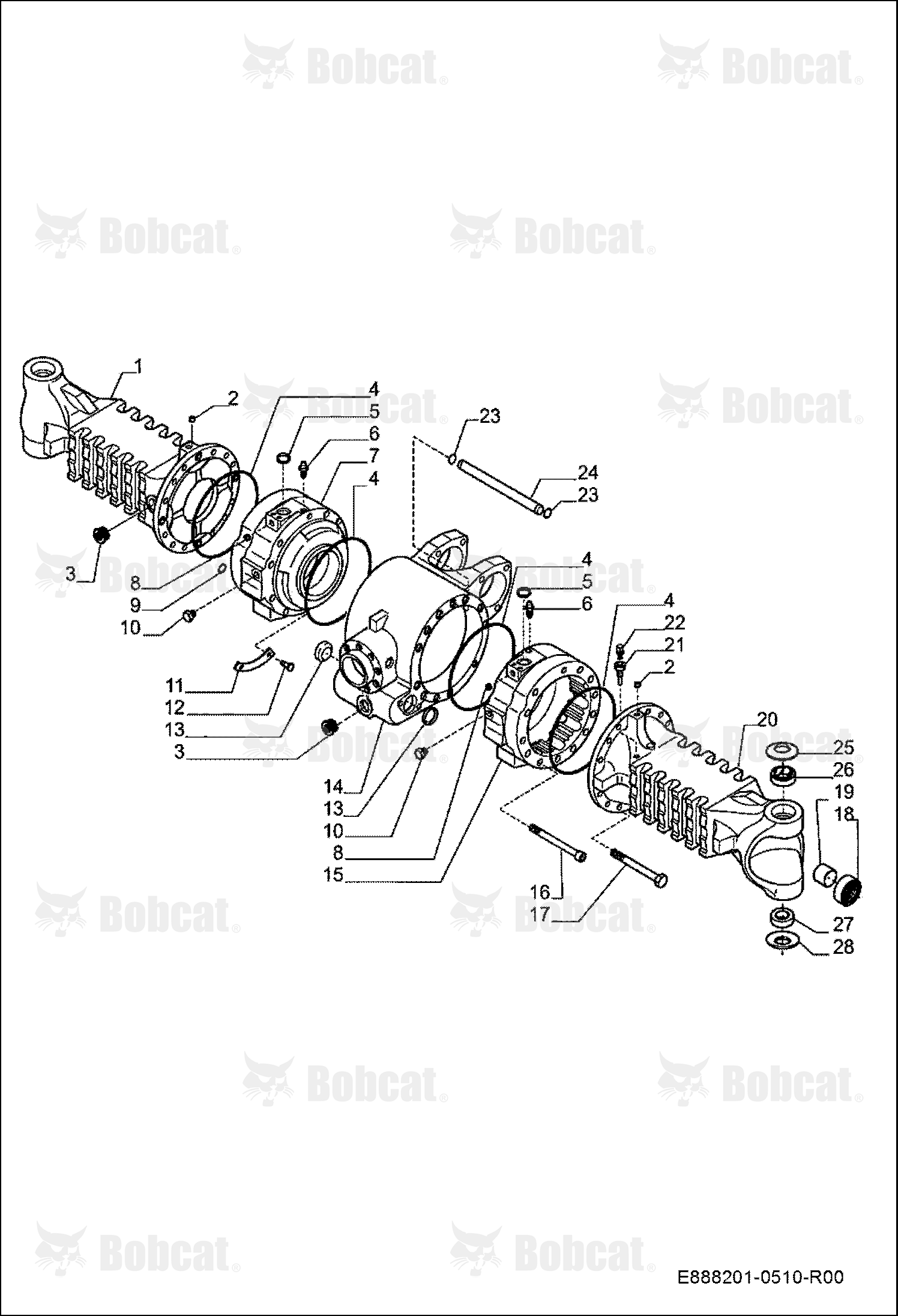 Rear Axle - Axle Housing