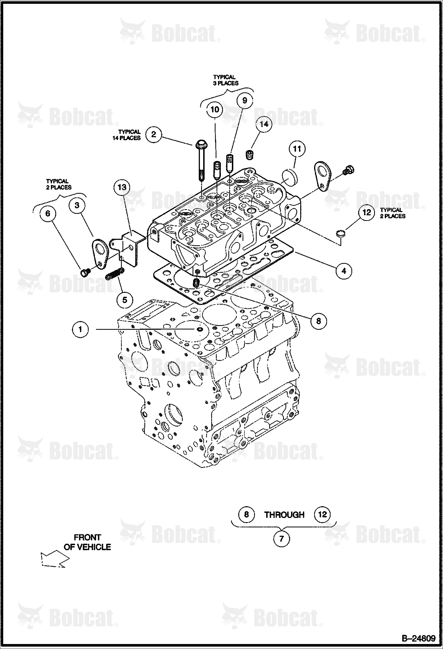 Cylinder Head (Diesel)  235311568 & Below