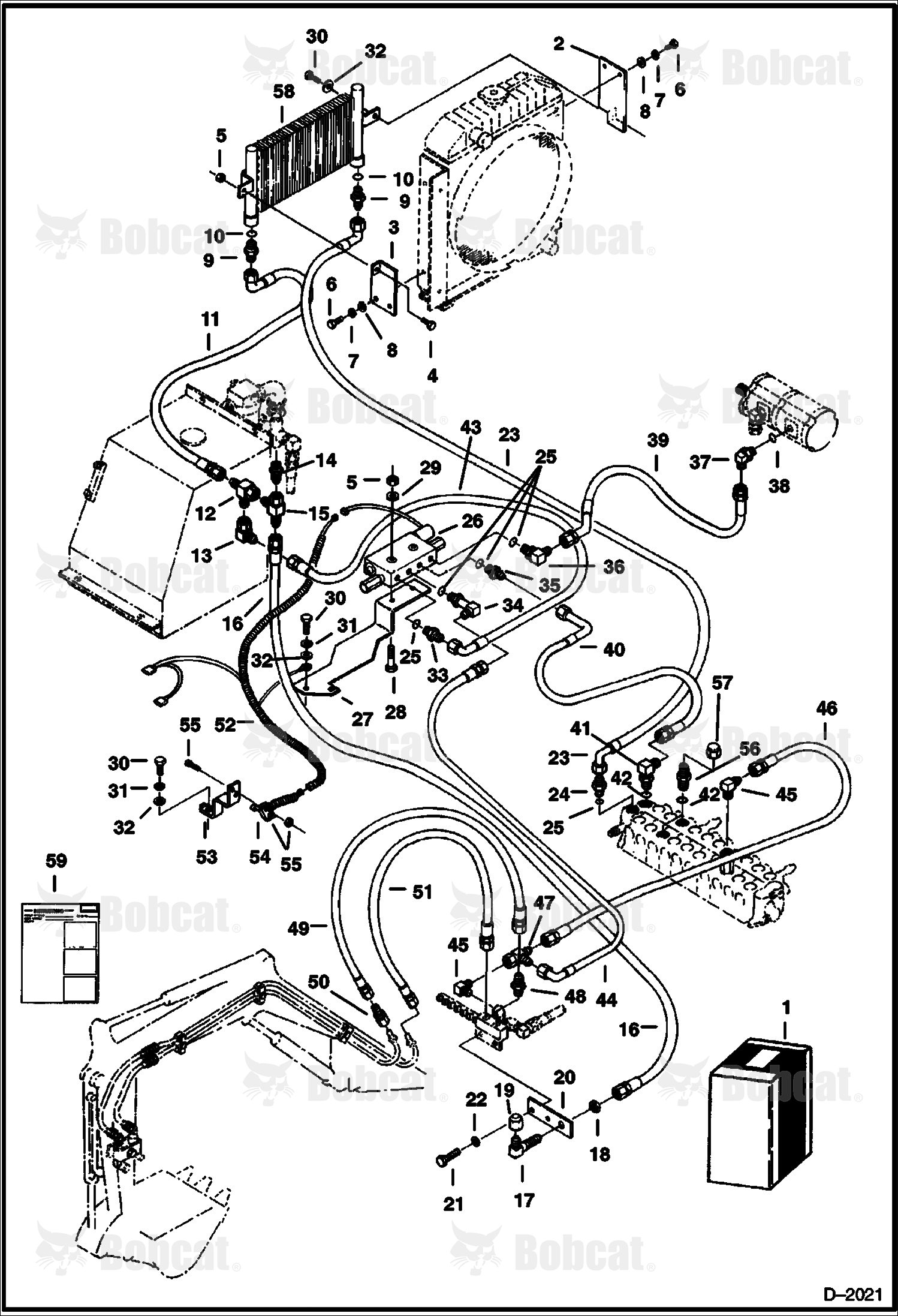 HI-FLOW Auxiliary Hydraulic Kit 508211001 - 508211308