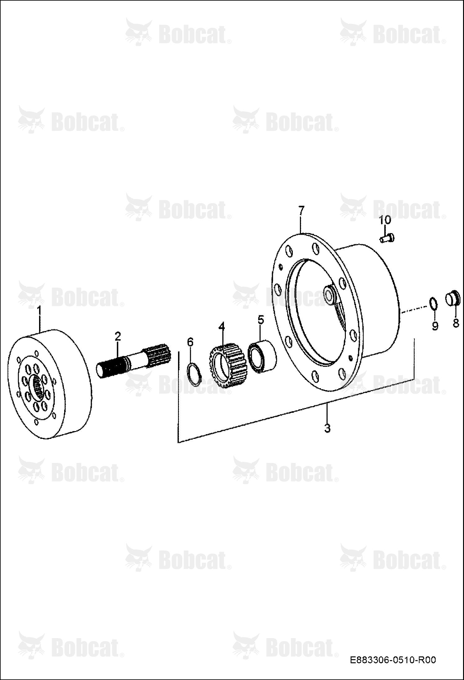Front AXLE/ Planetary Drive