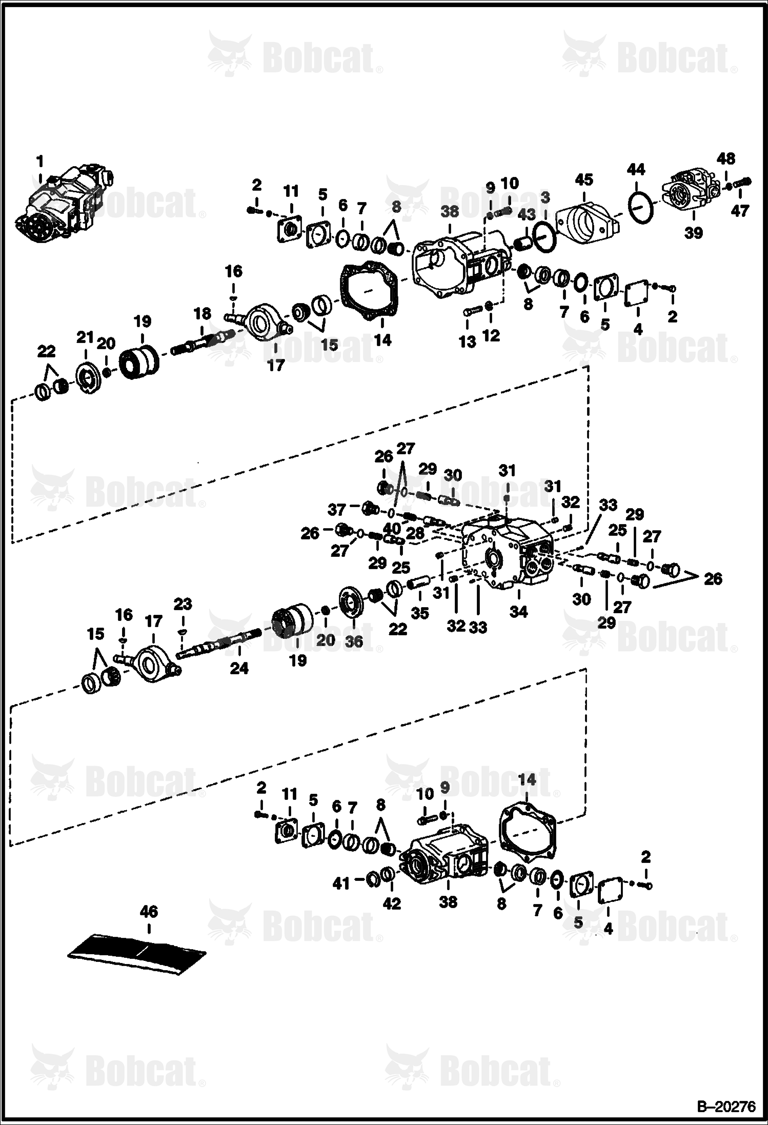 Hydrostatic Pump  509313888 & Above