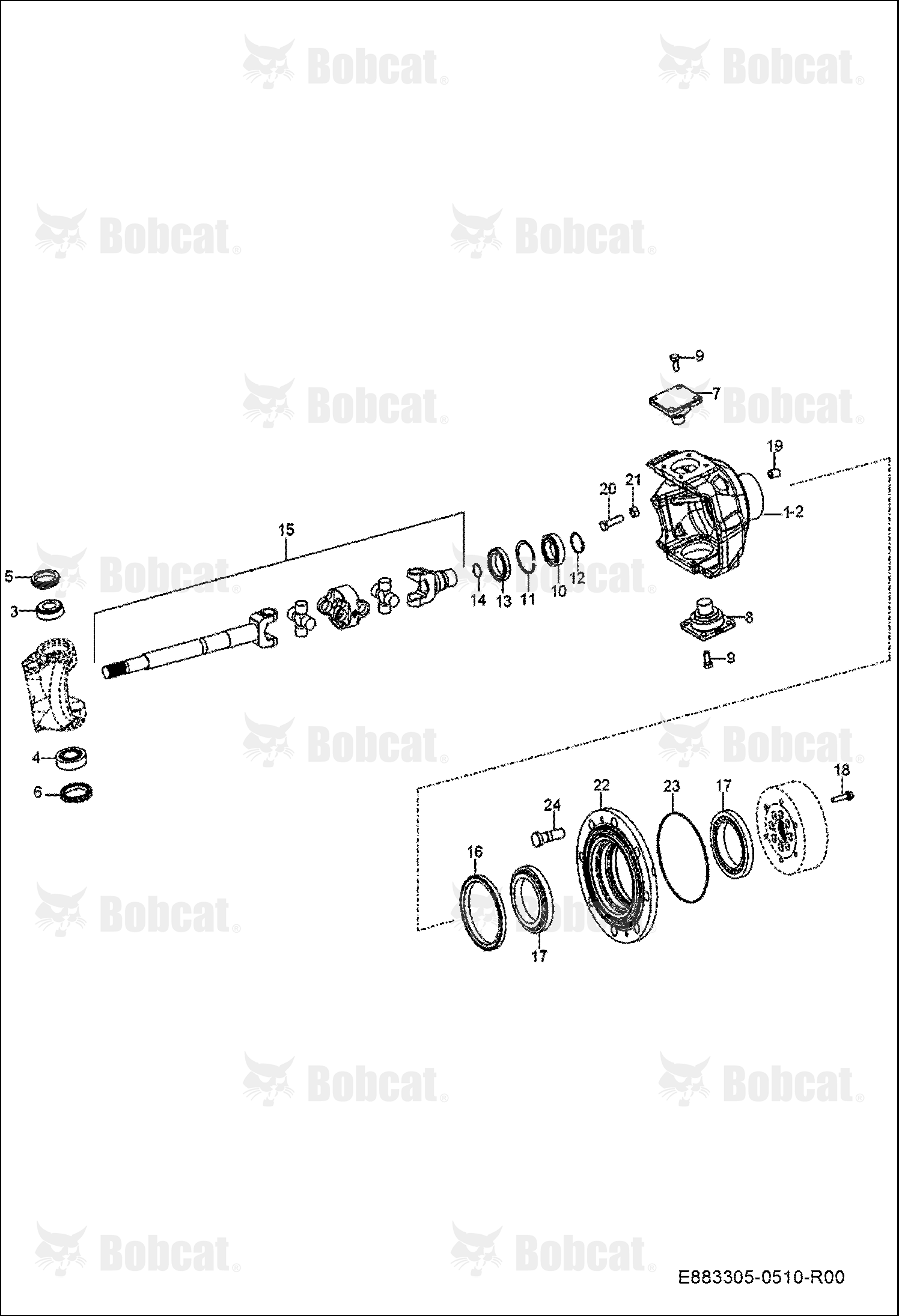 Front AXLE/ Joint Housing