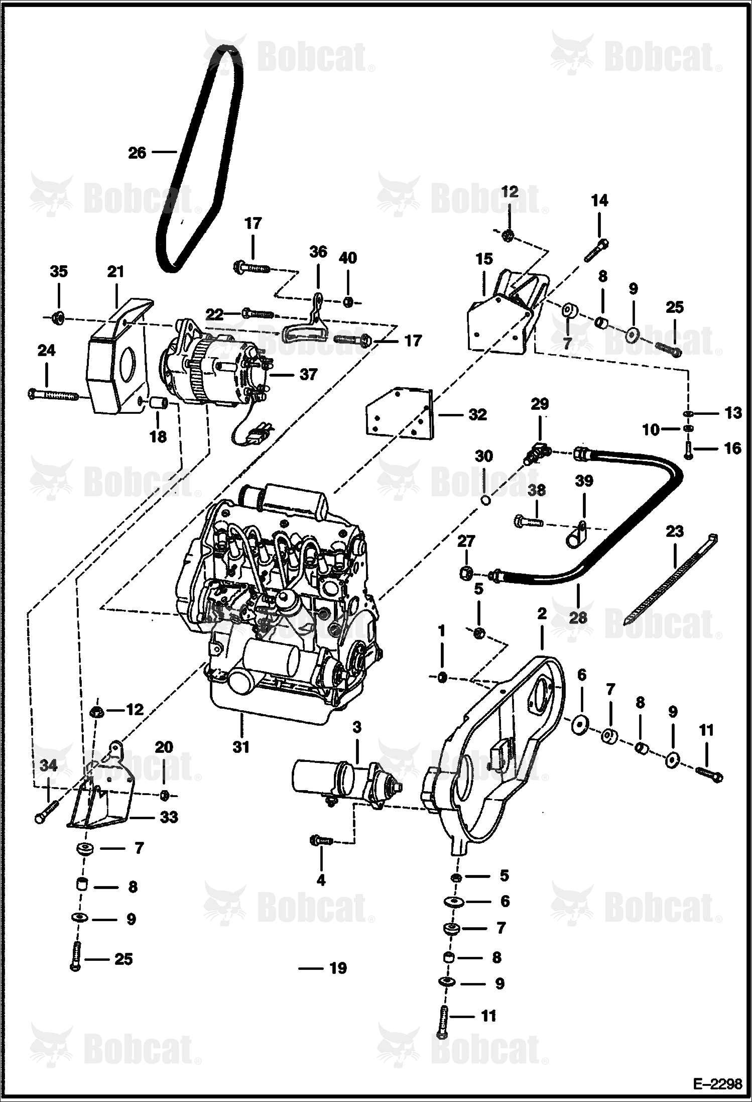 Engine & Attaching Parts (Engine Mounts)
