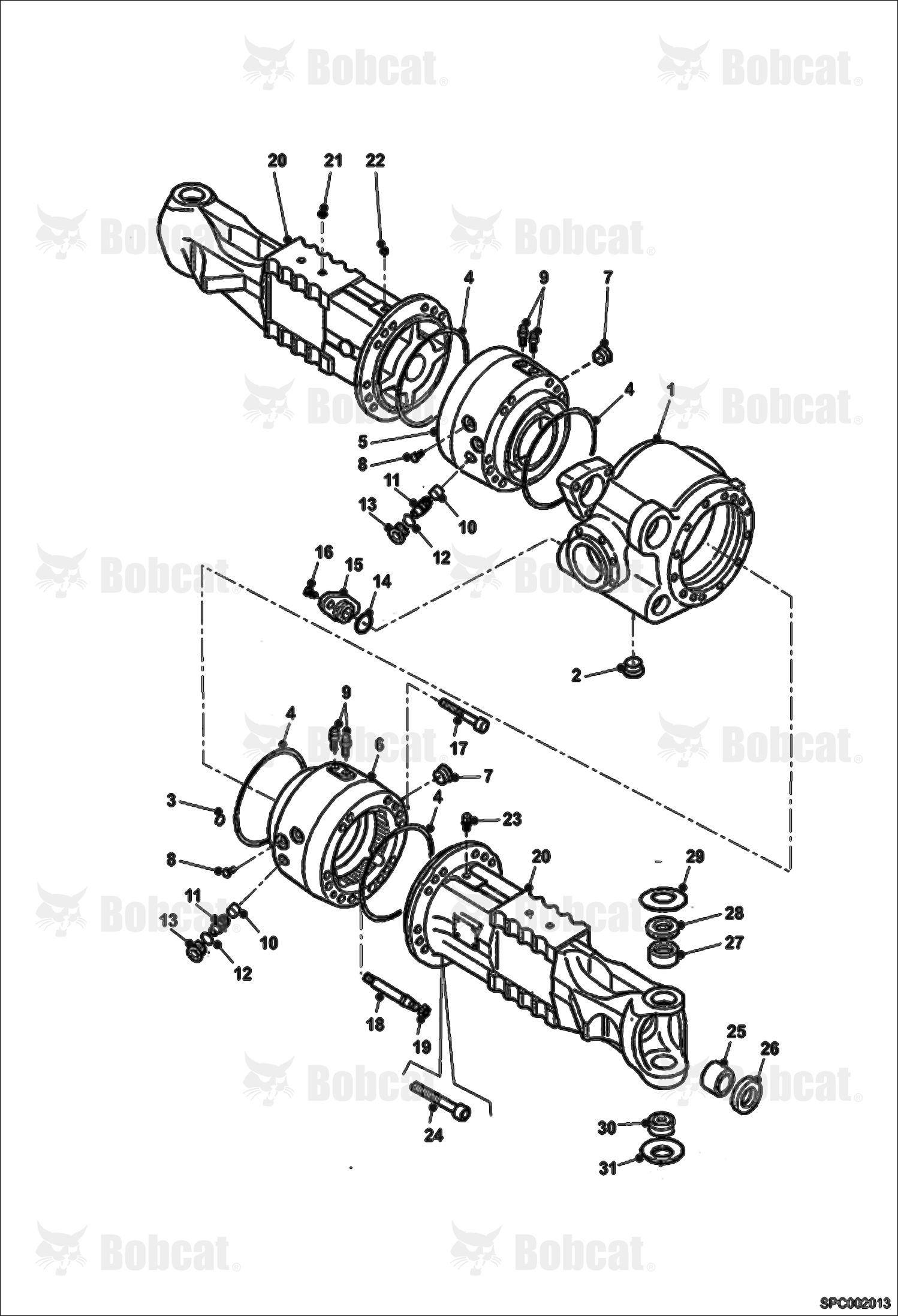 Housing - Front Axle
