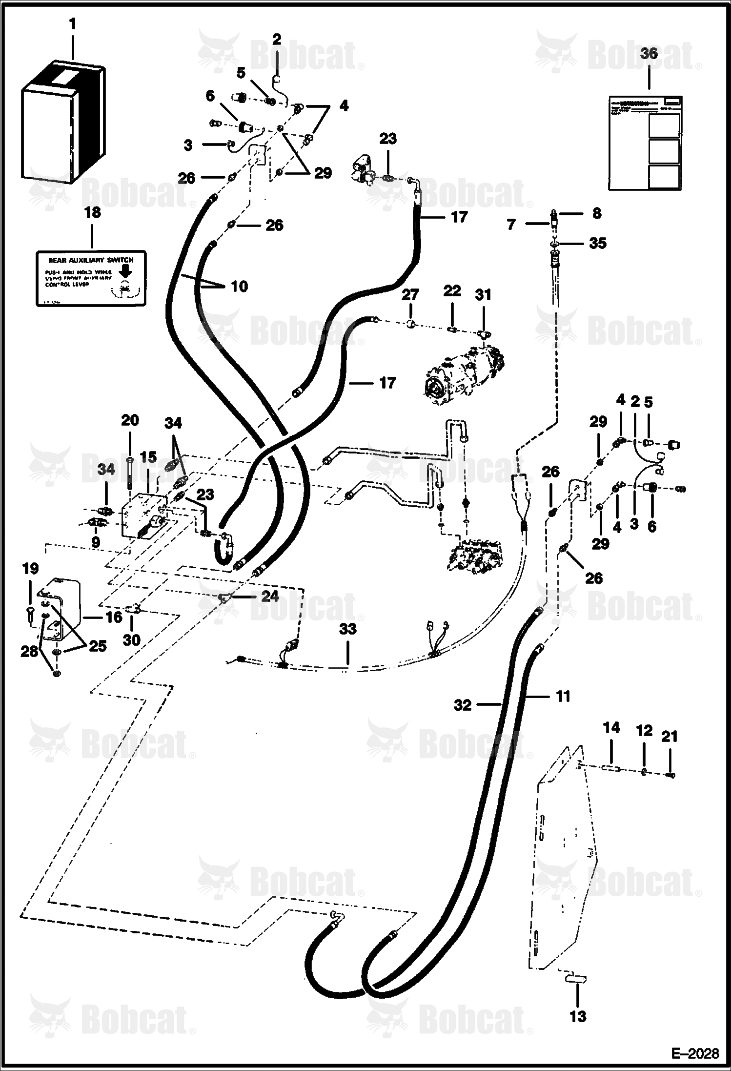 Auxiliary Hydraulics (Rear)