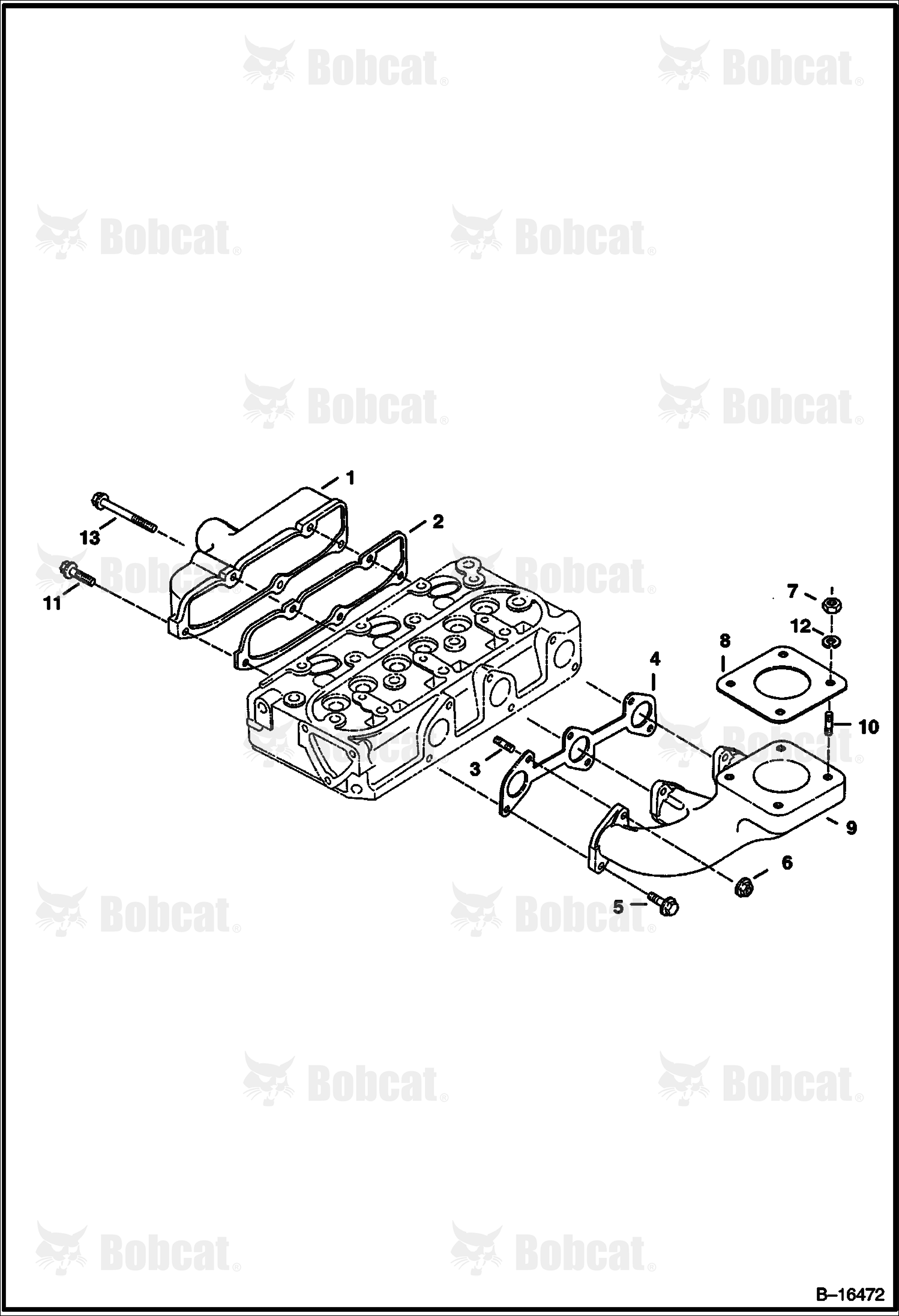 Manifolds (Kubota D722)