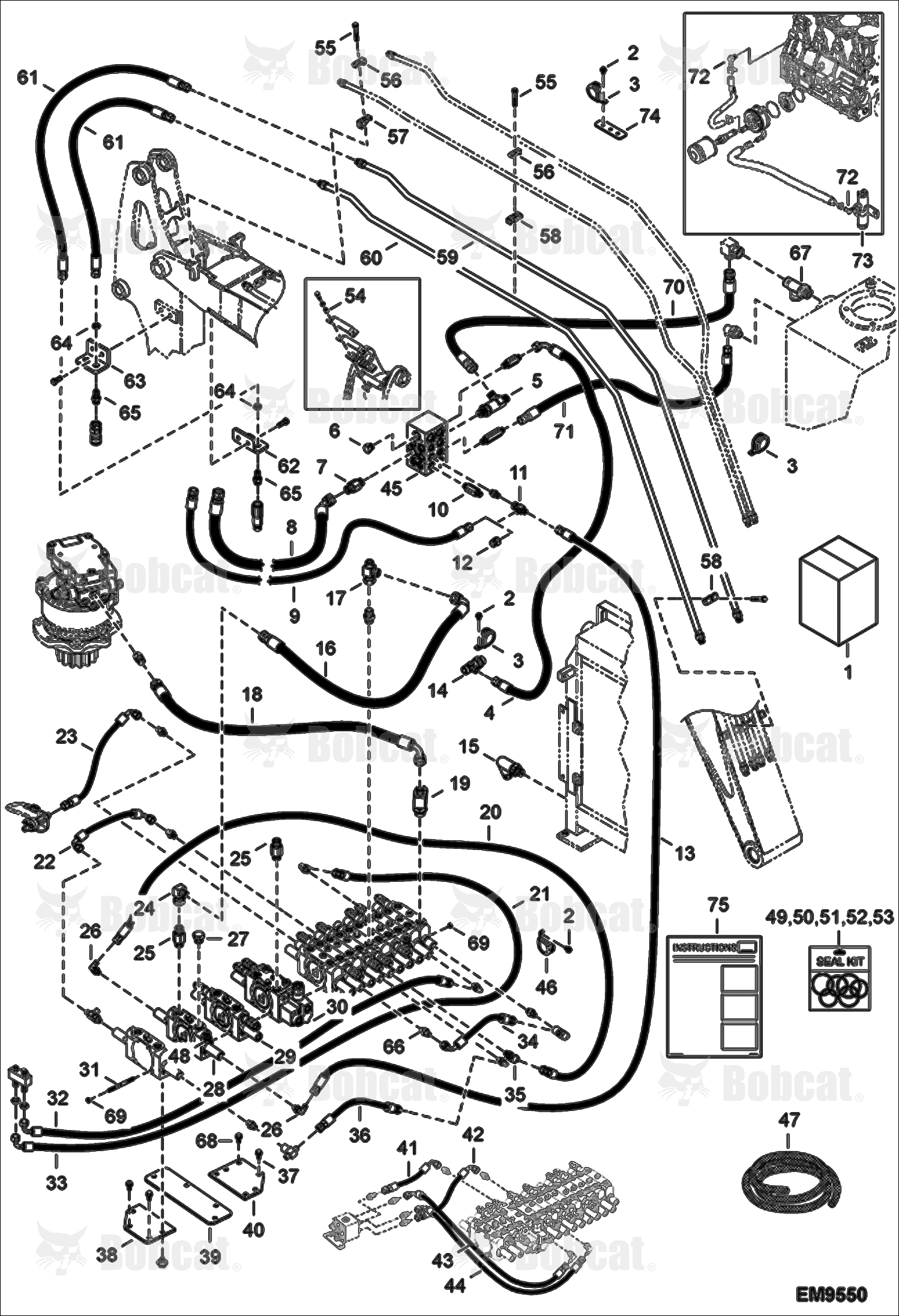 Auxiliary Flow Kit AET811001 - AET811284, AET811286 - AET811320