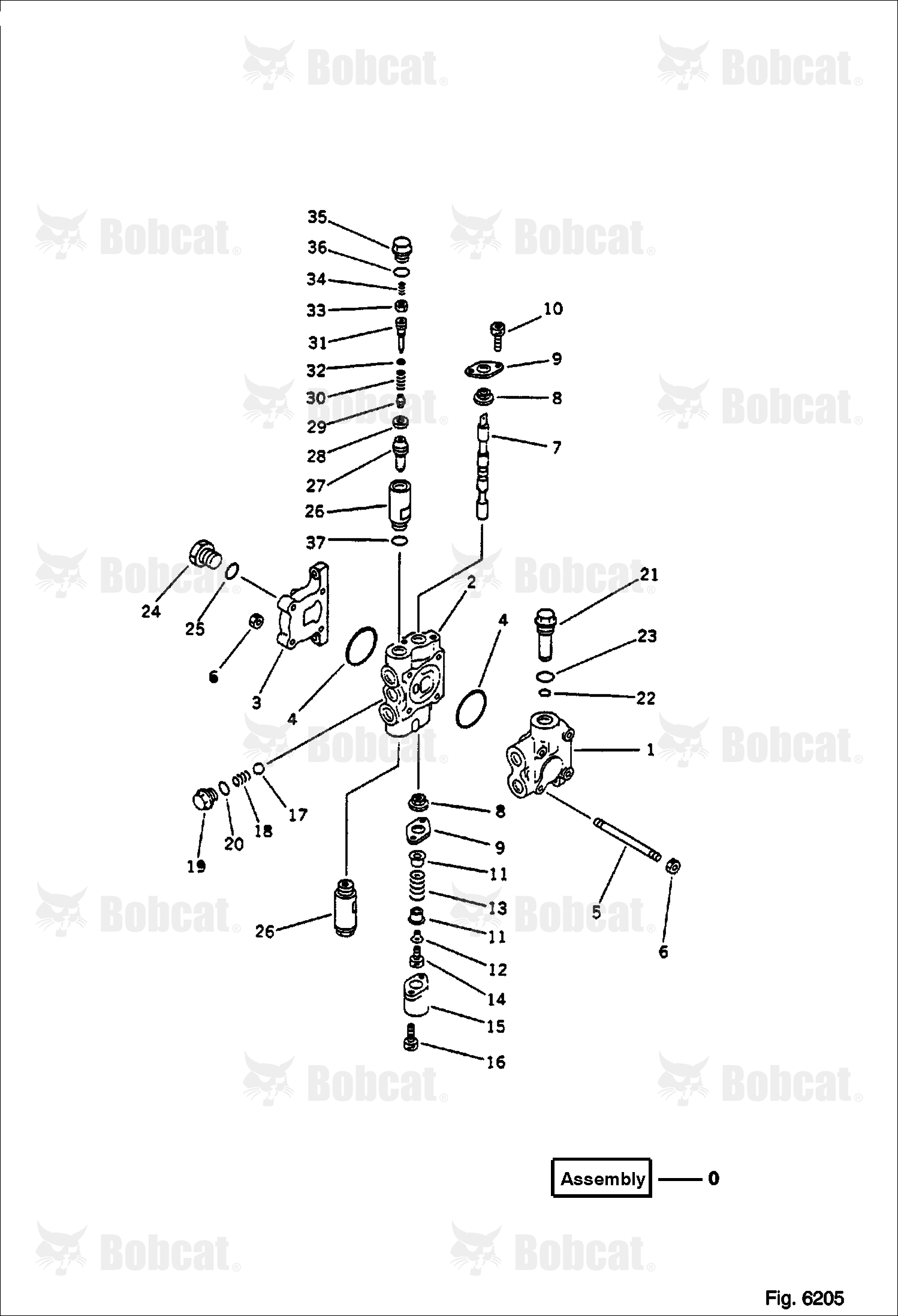 1-SPOOL Control Valve