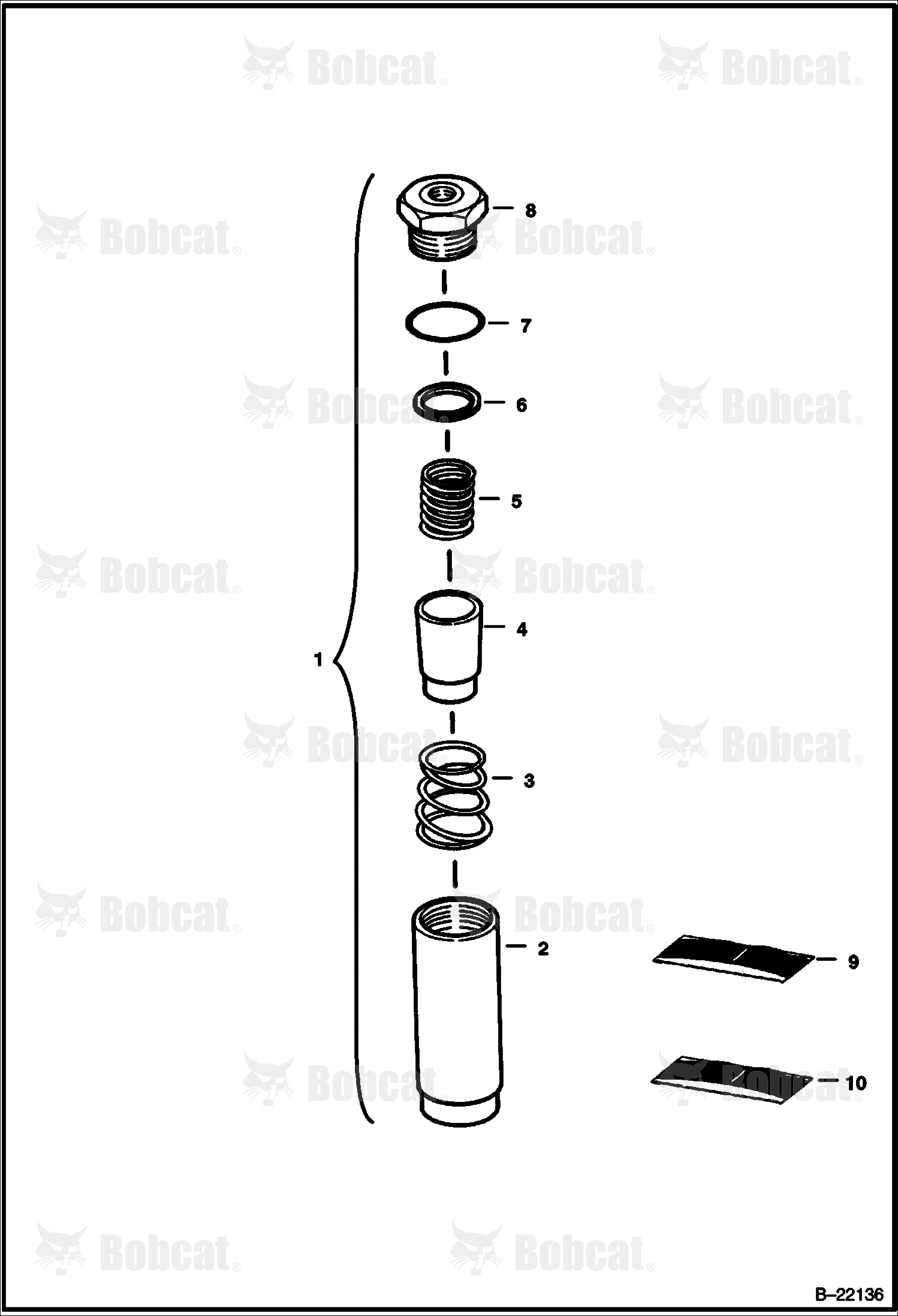 Hydrostatic Oil Filter (In-Line) (Steering Filter)