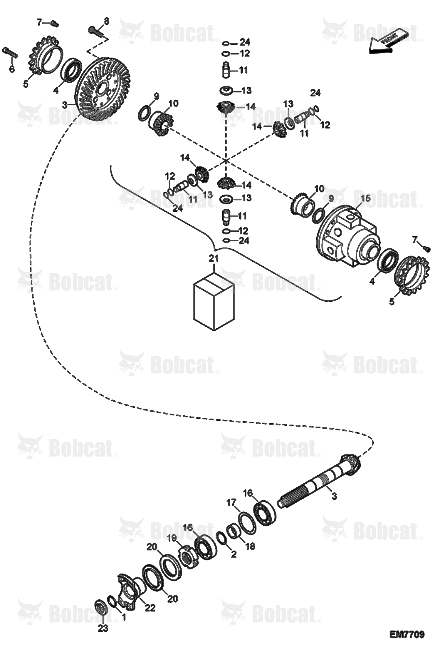 Rear Axle Differential