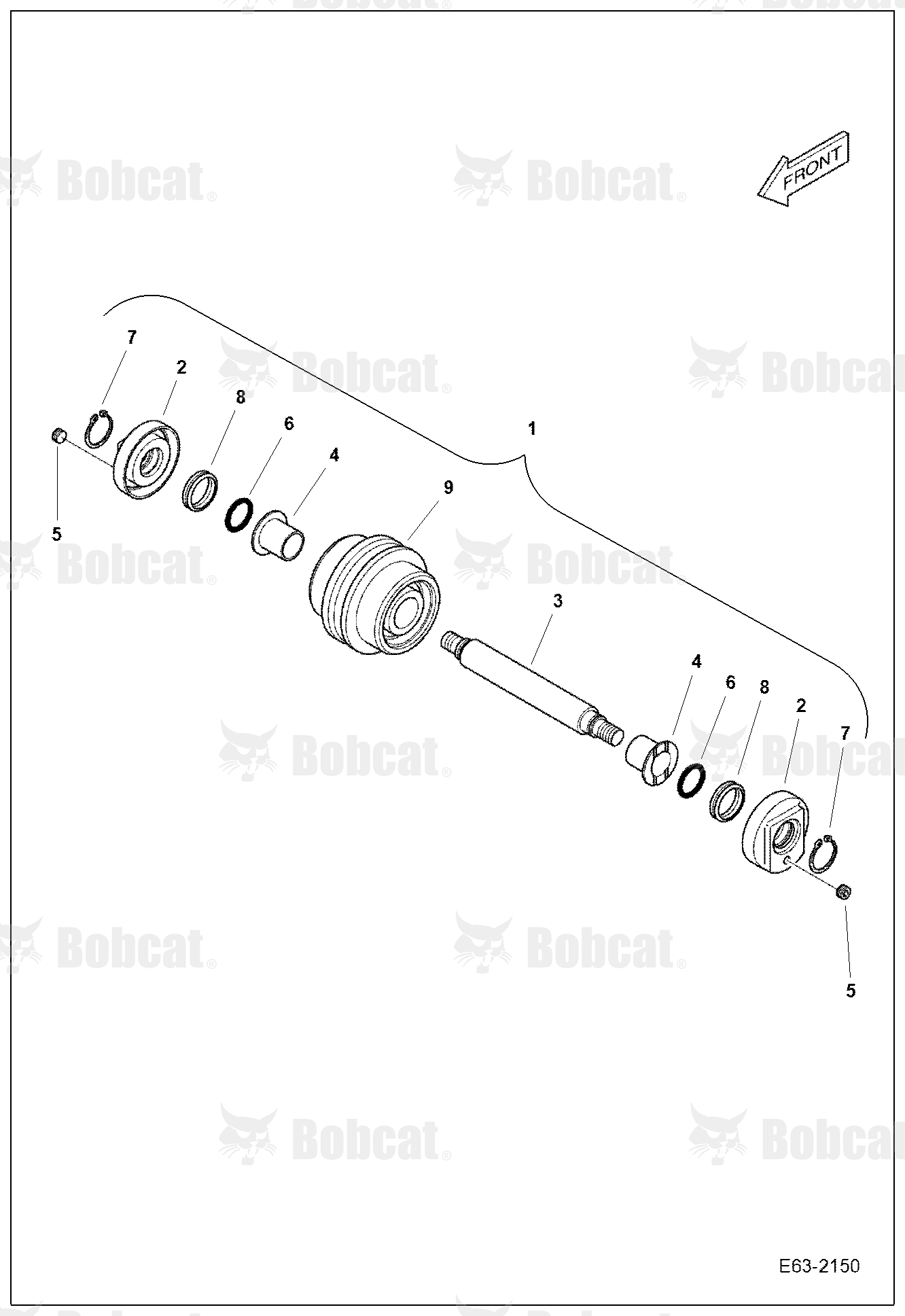 Track Roller (Bottom)