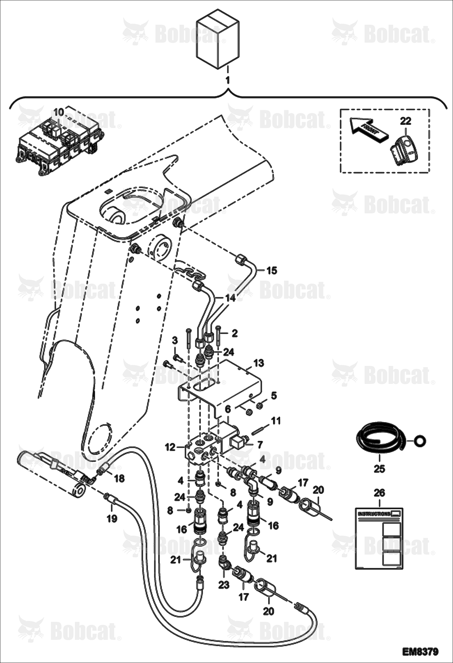 2ND Hydraulic Function ON Boom Kit