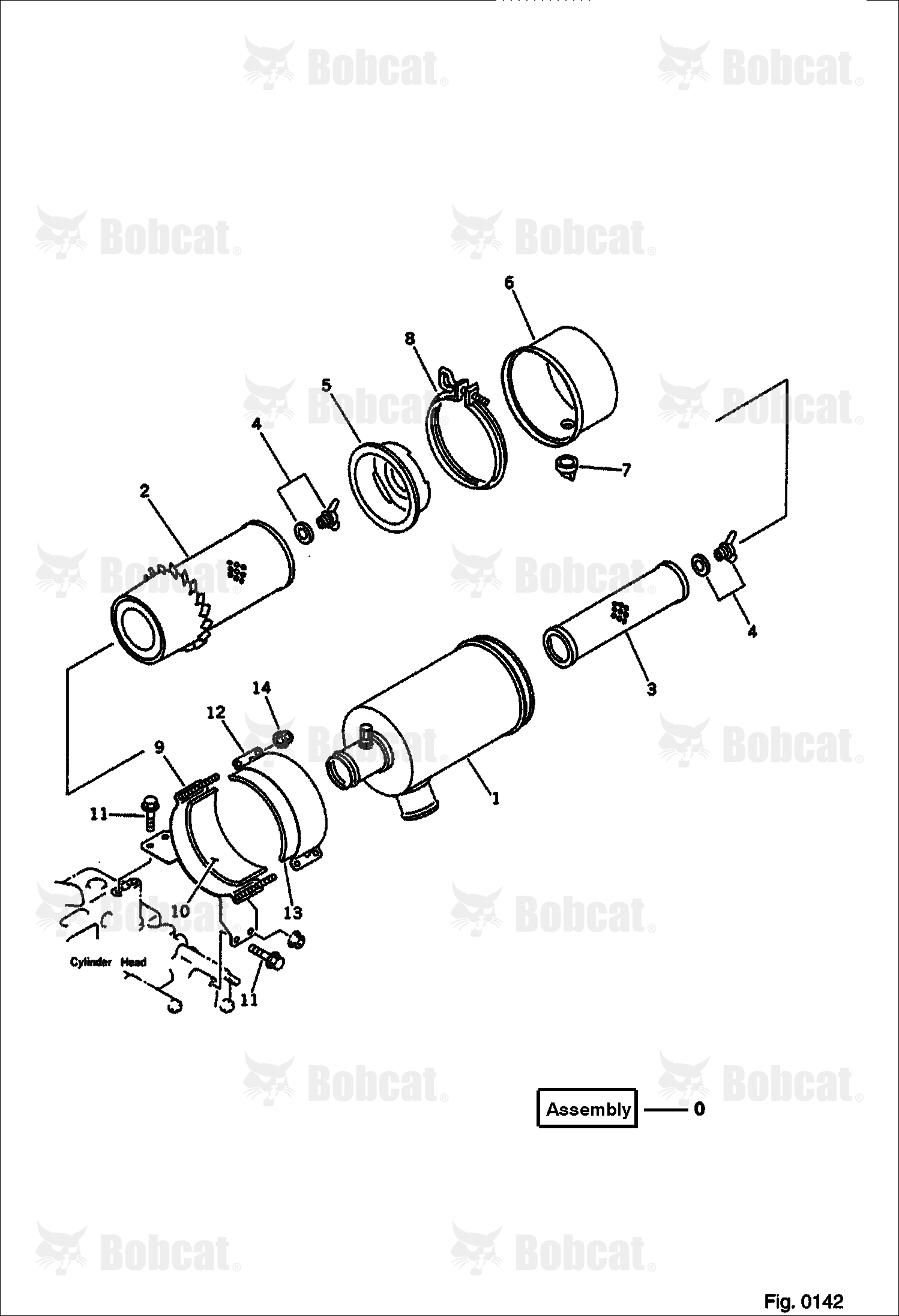Air Cleaner (PC30) (DOUBLE ELEMENT)