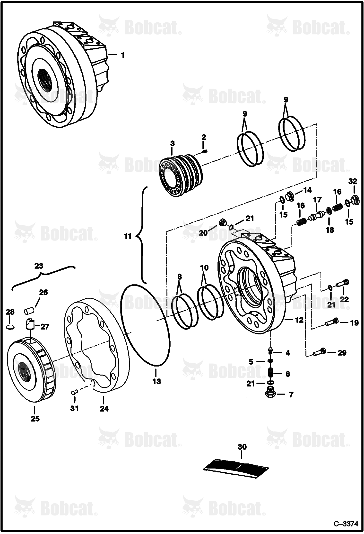 Hydrostatic Motor (R921805316)