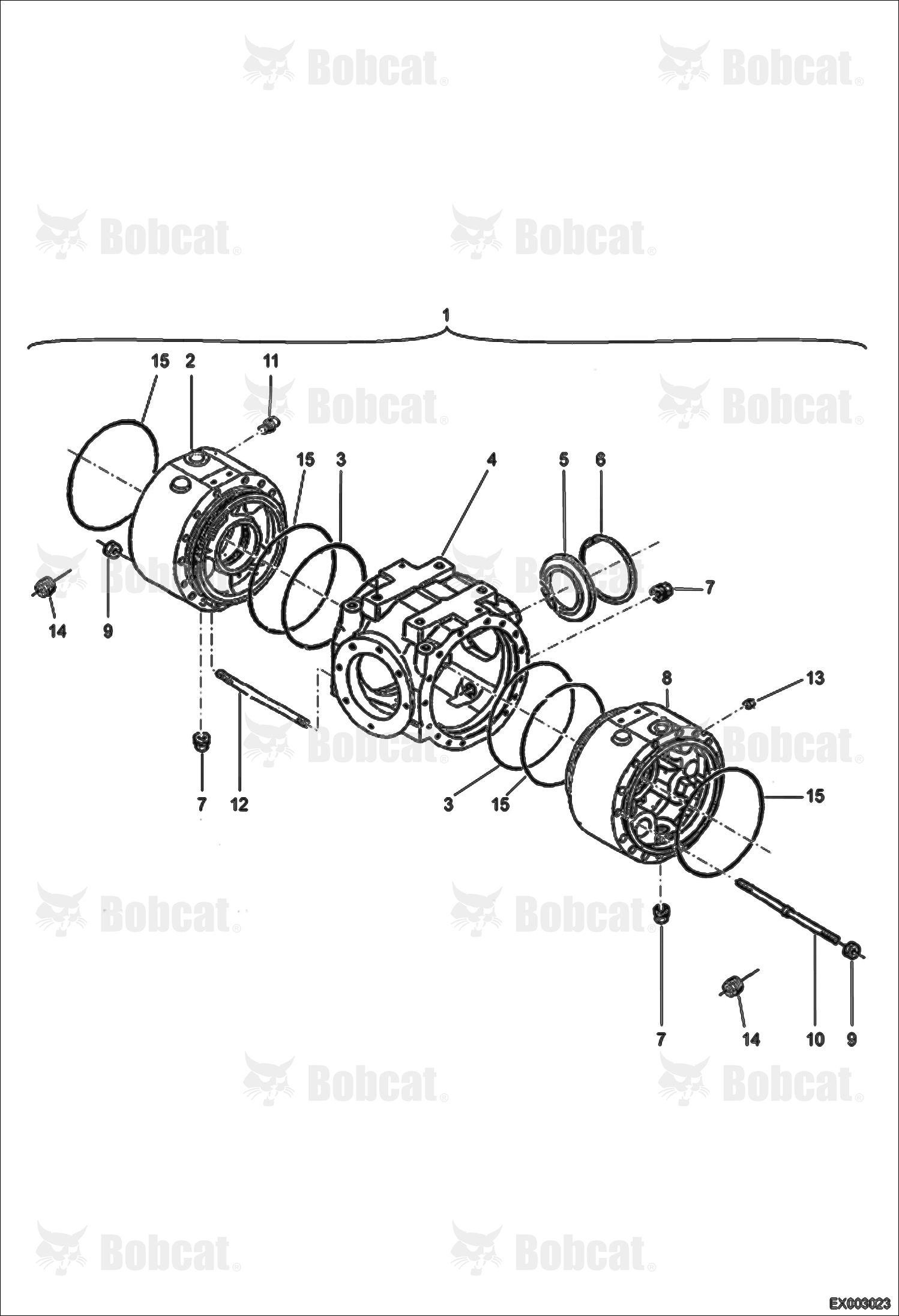Housing (Rear Axle)  AEFB10001 - AEFB11101