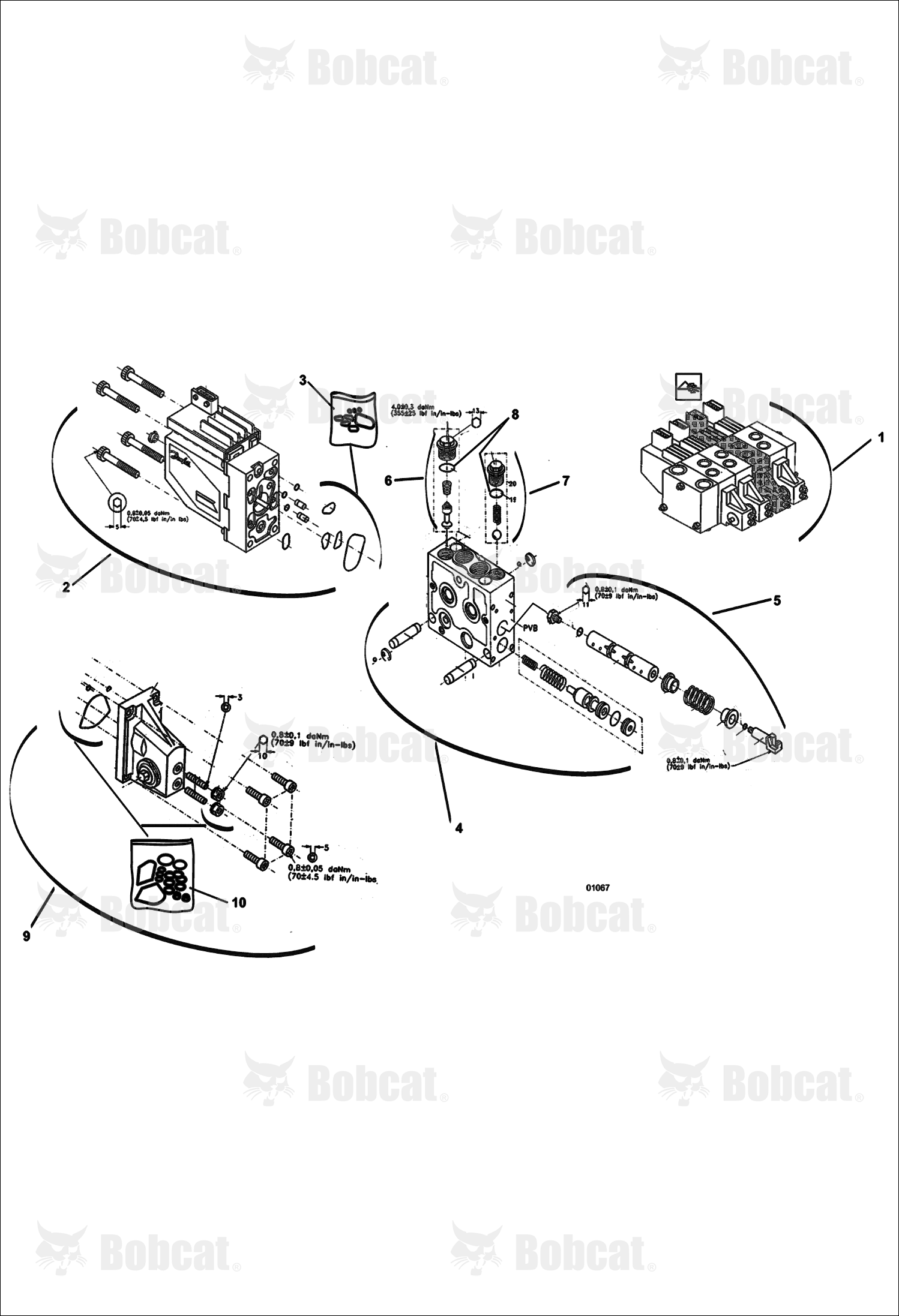 Control VALVE: Telescopic Element 367011001 - 367012001