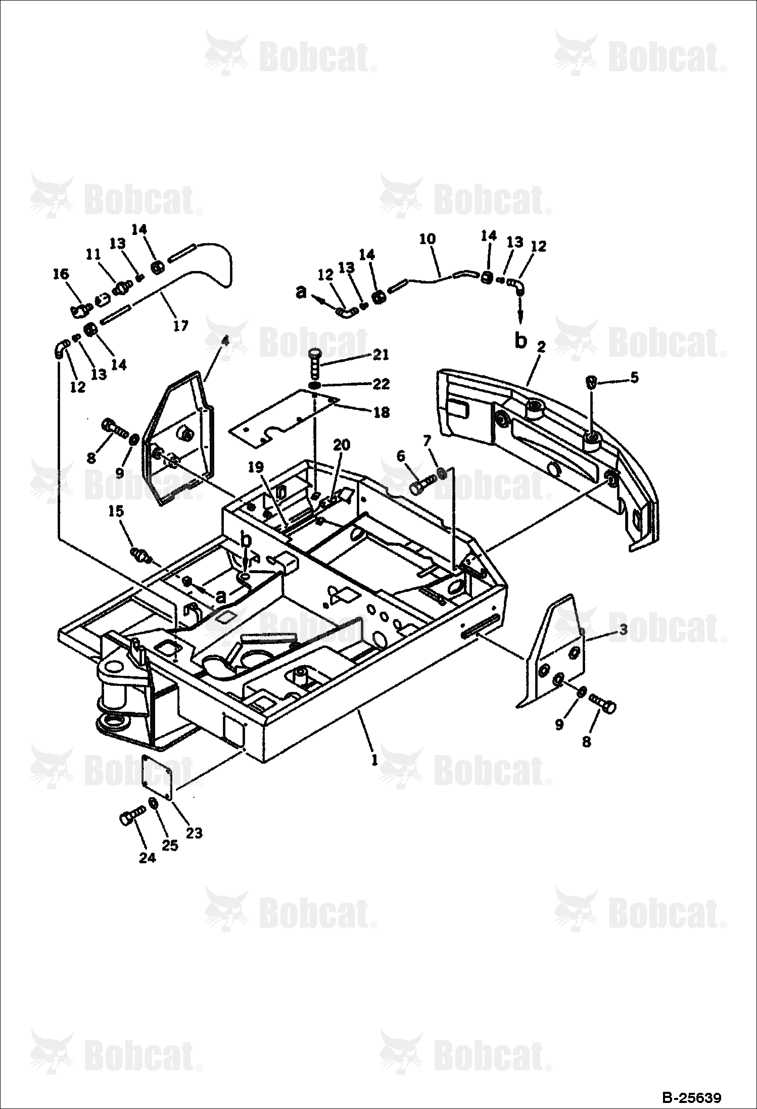 Revolving Frame (Komatsu S/N 10001-13024)