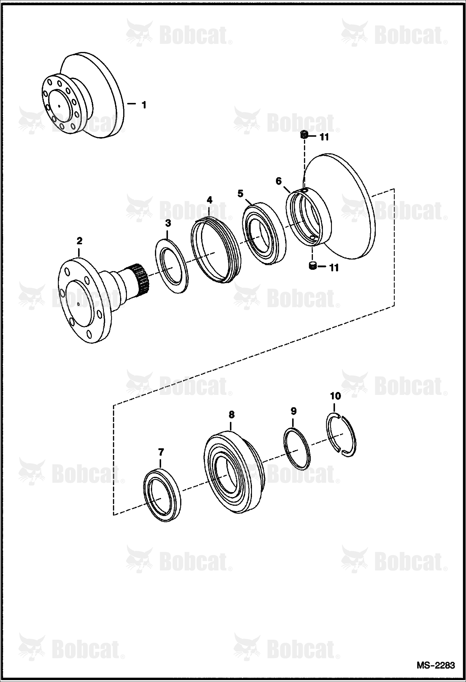 Hydrostatic Motor (Front Housing)