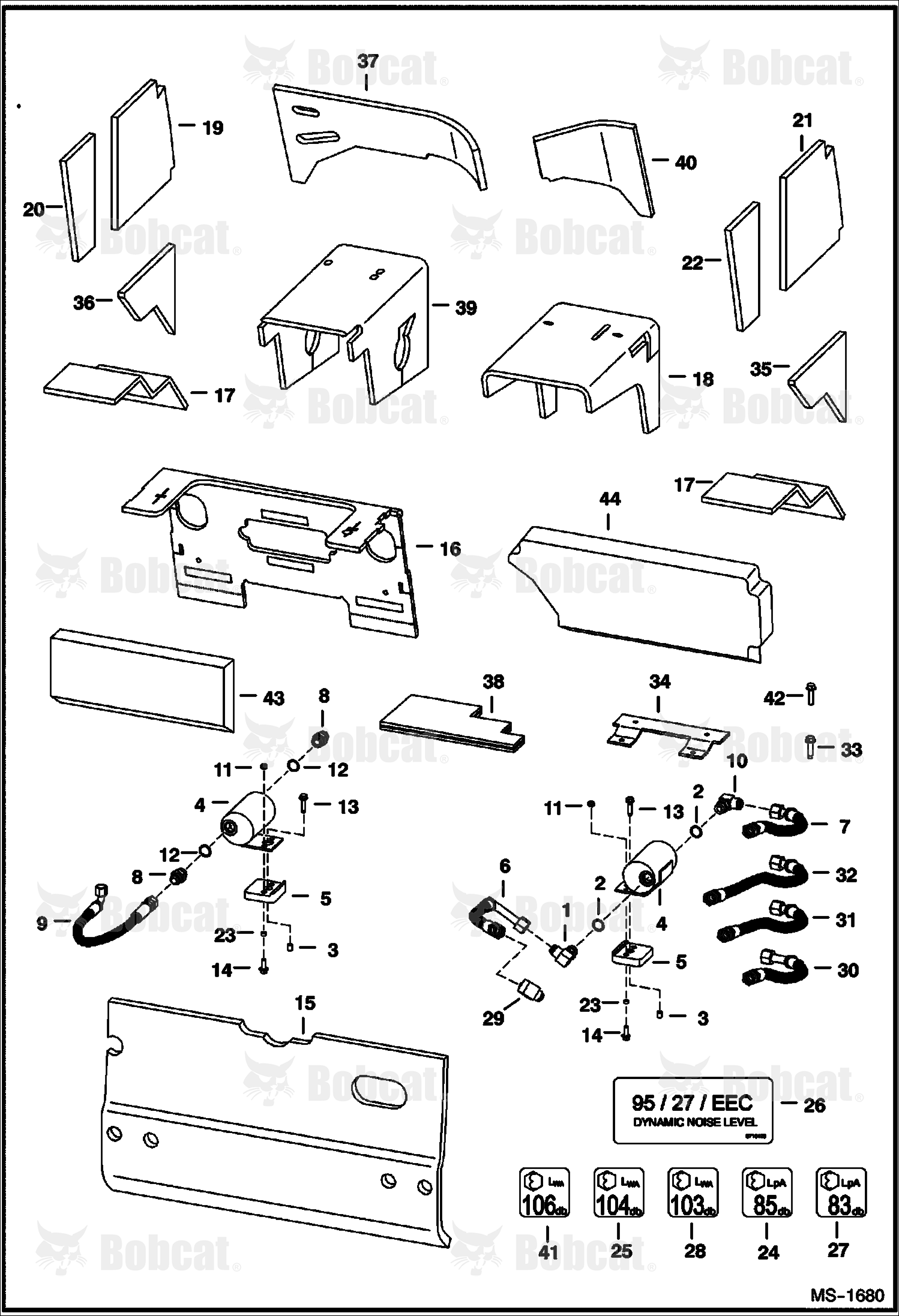 European Accessories (Insulation & Hydraulic Muffler)