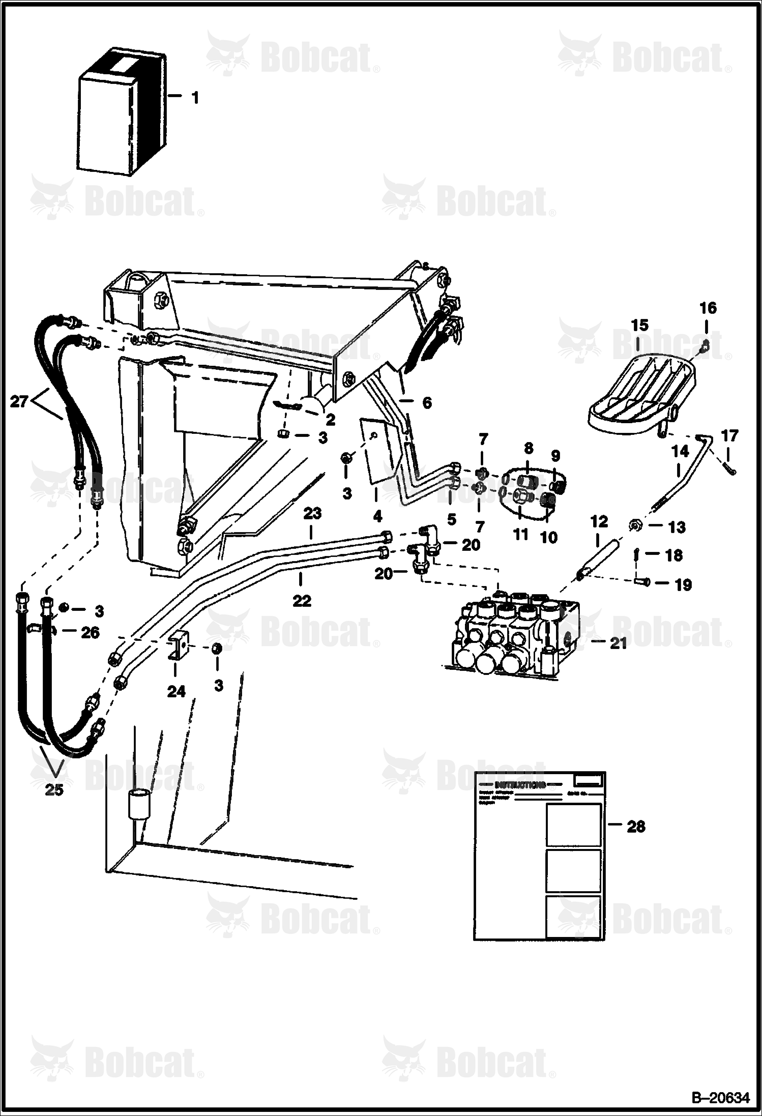 Auxiliary Hydraulic Kit (Front Unit)
