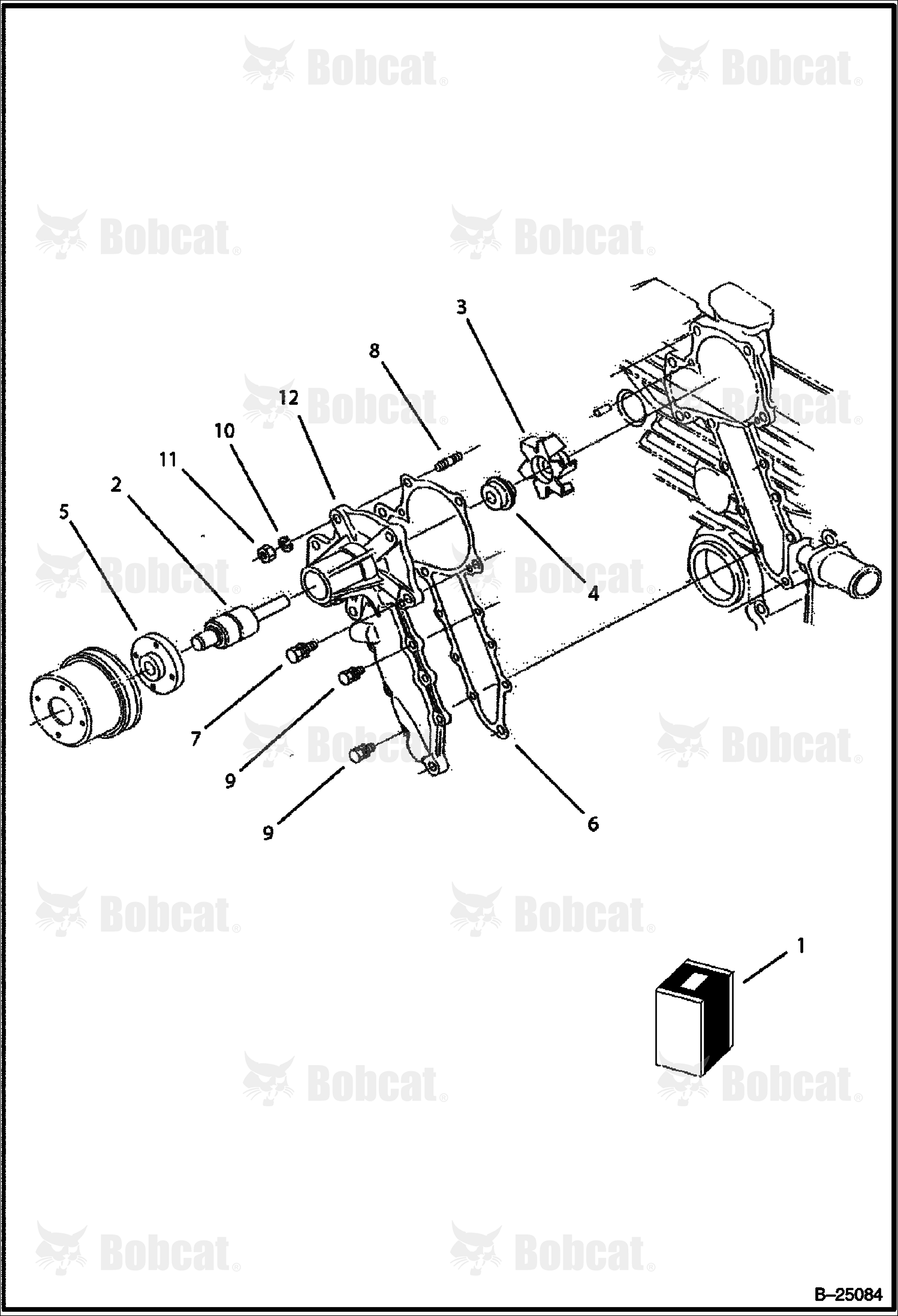 Water Pump (Tier II)  573111001 & Above