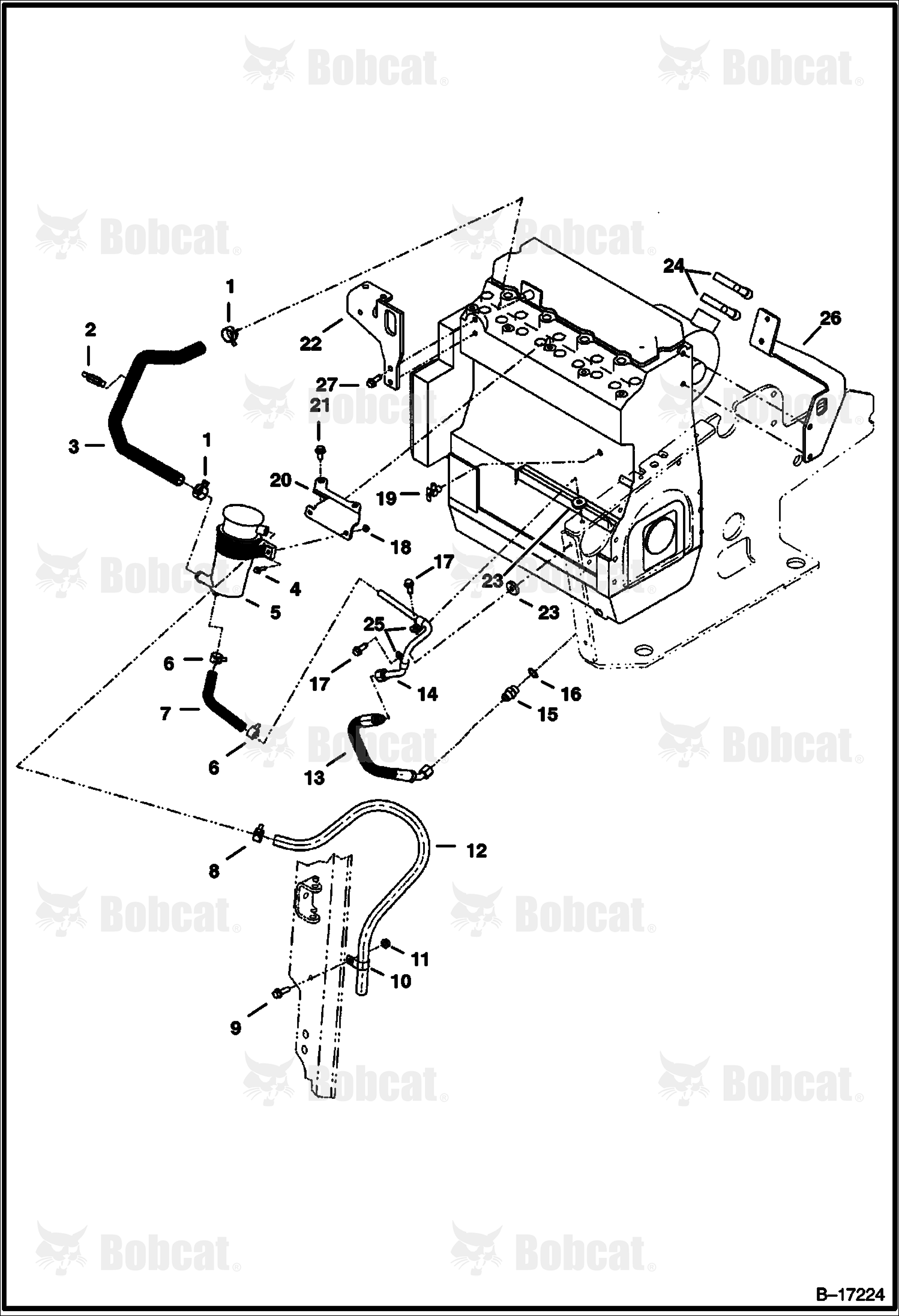 Engine & Attaching Parts