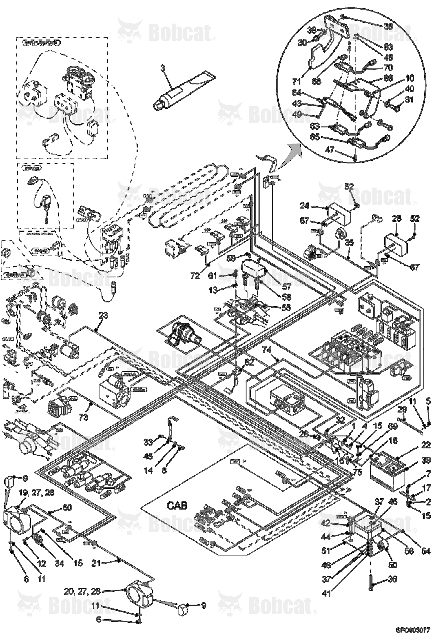 Electrical Circuit Chassis  A8GS11001 - A8GS12999