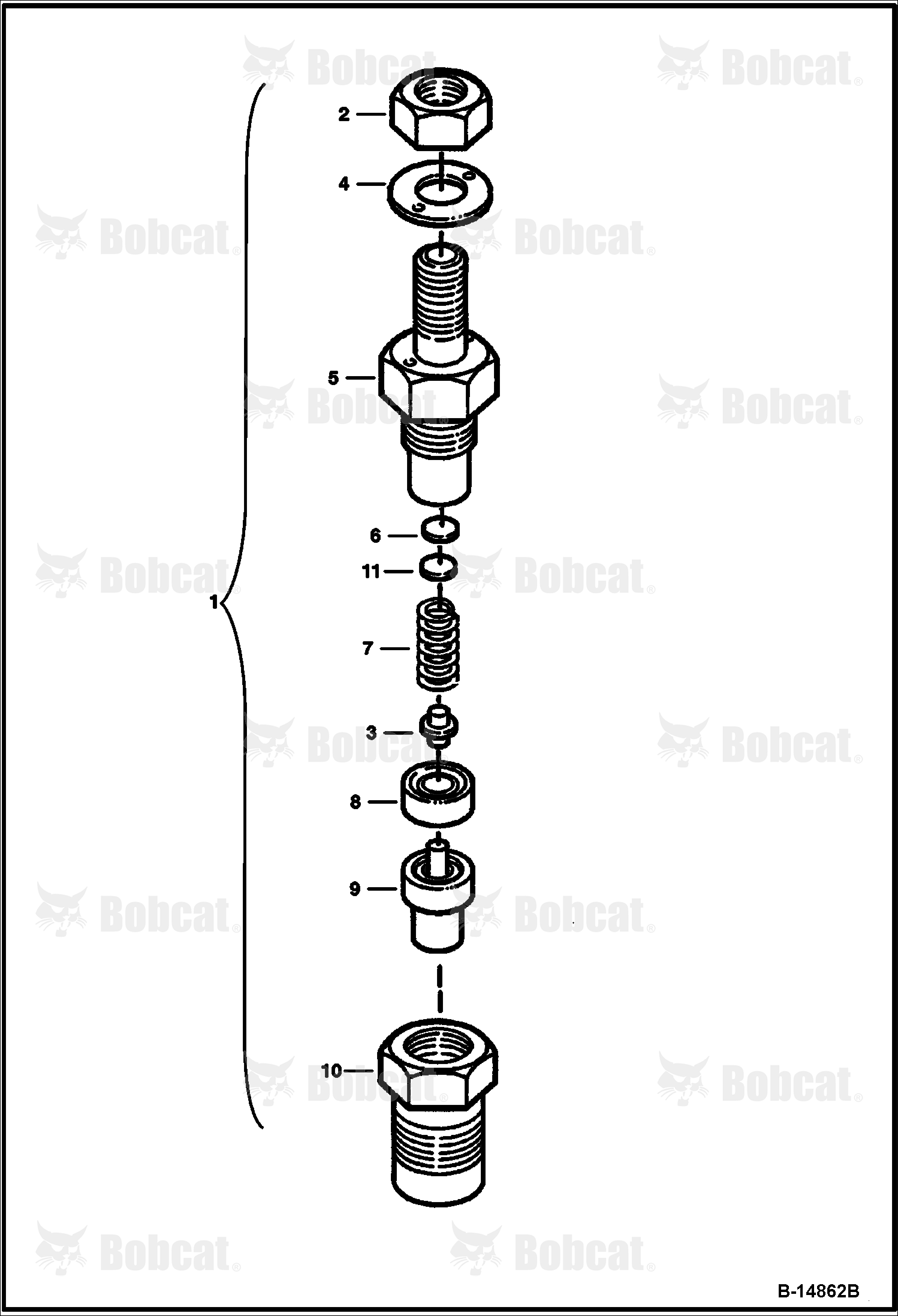 Nozzle Holder Kubota - D722-E3B-BC-6(Tier IV Replacement)