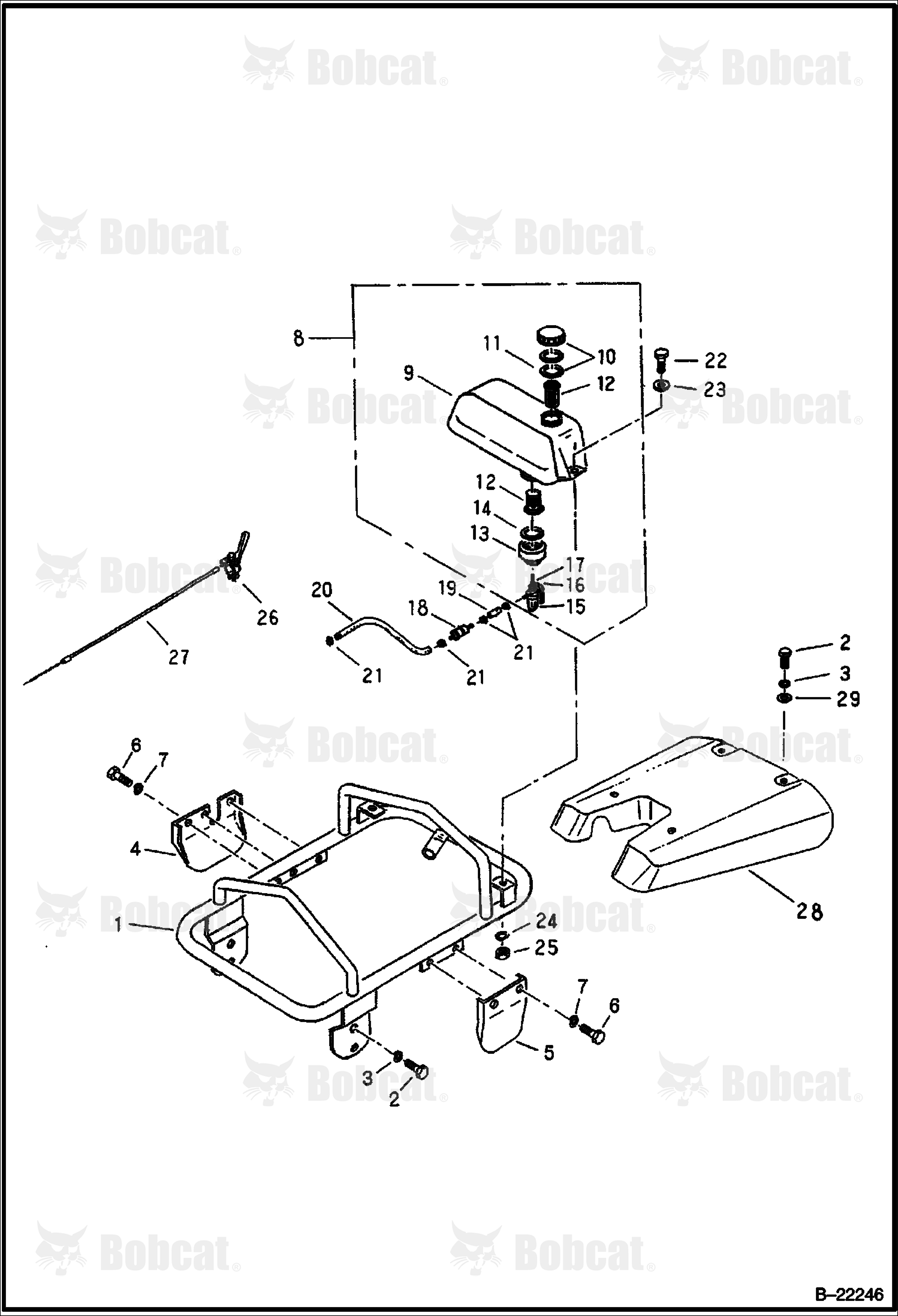 Main Frame (Handle Section)