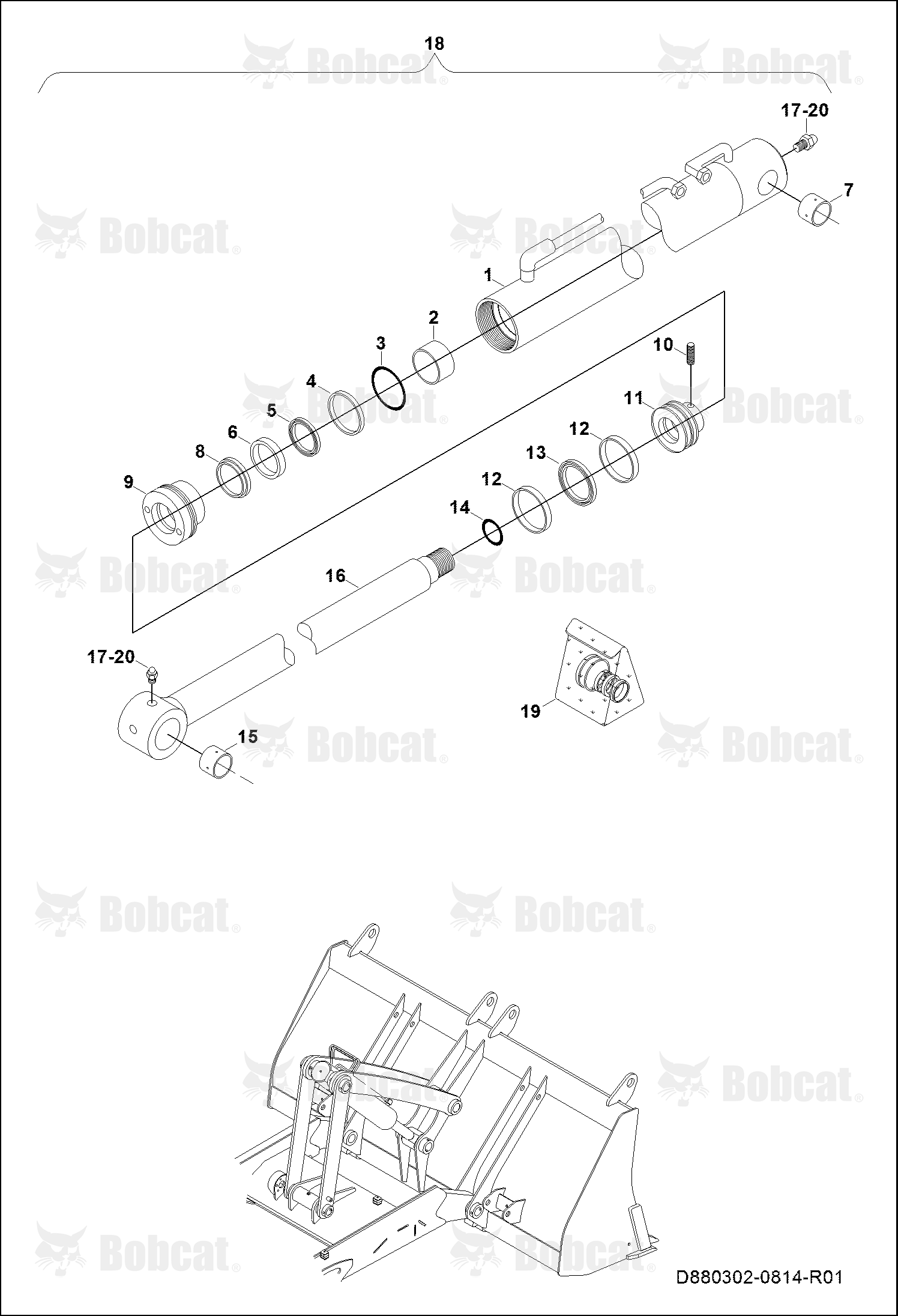 Tilt Cylinder