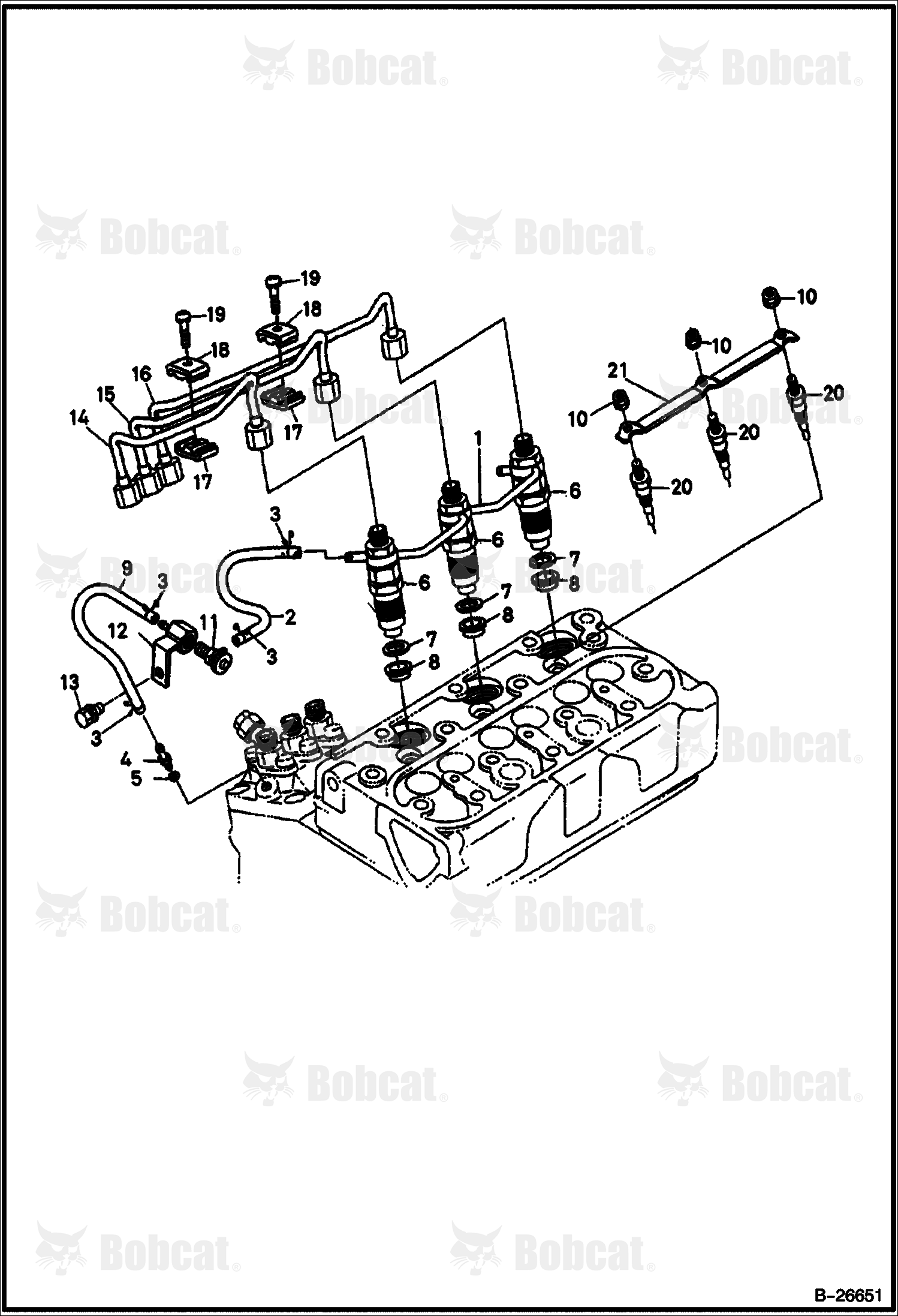 Injector Nozzles (Kubota D722)