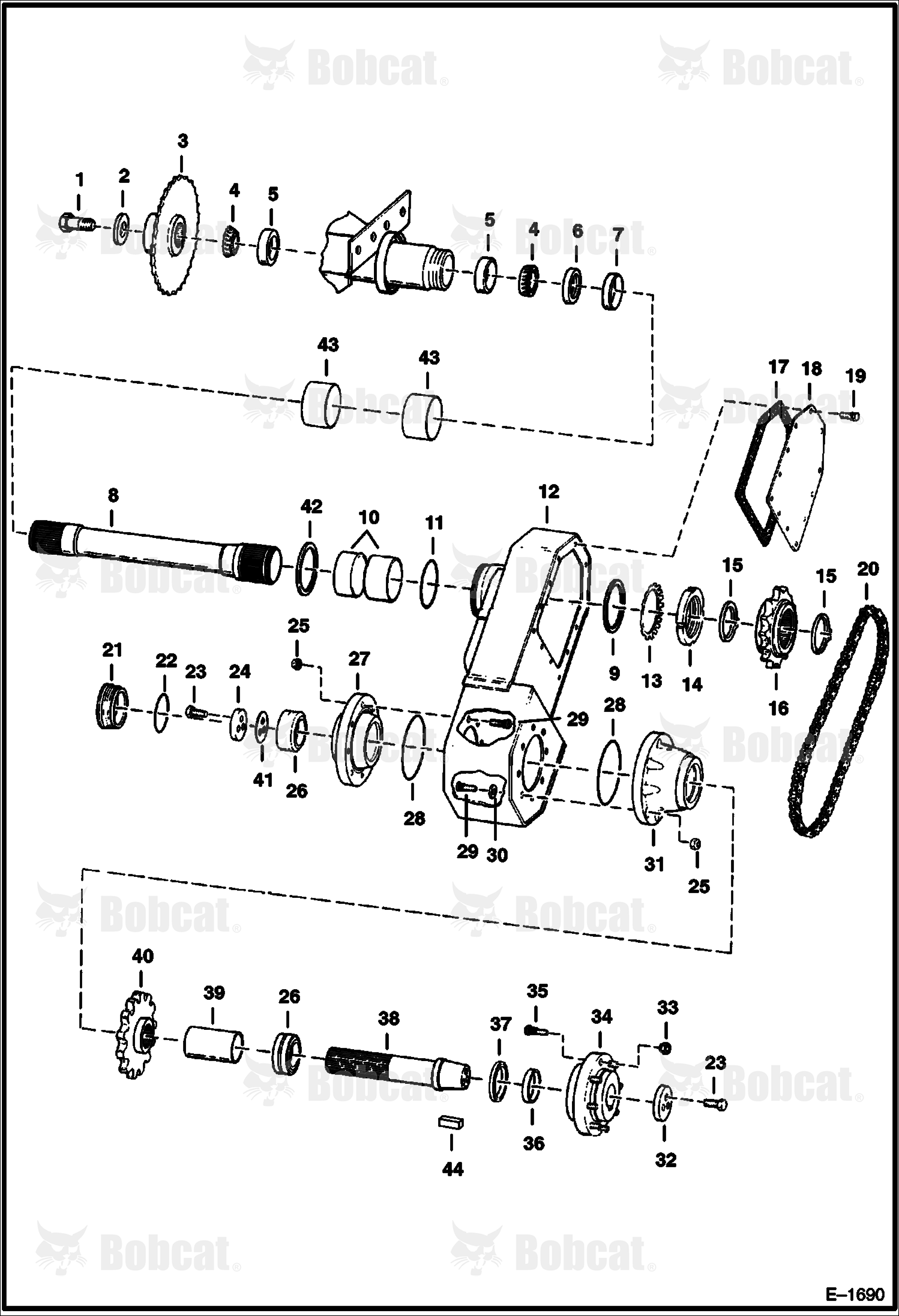 Final Drive Assembly (Rear)
