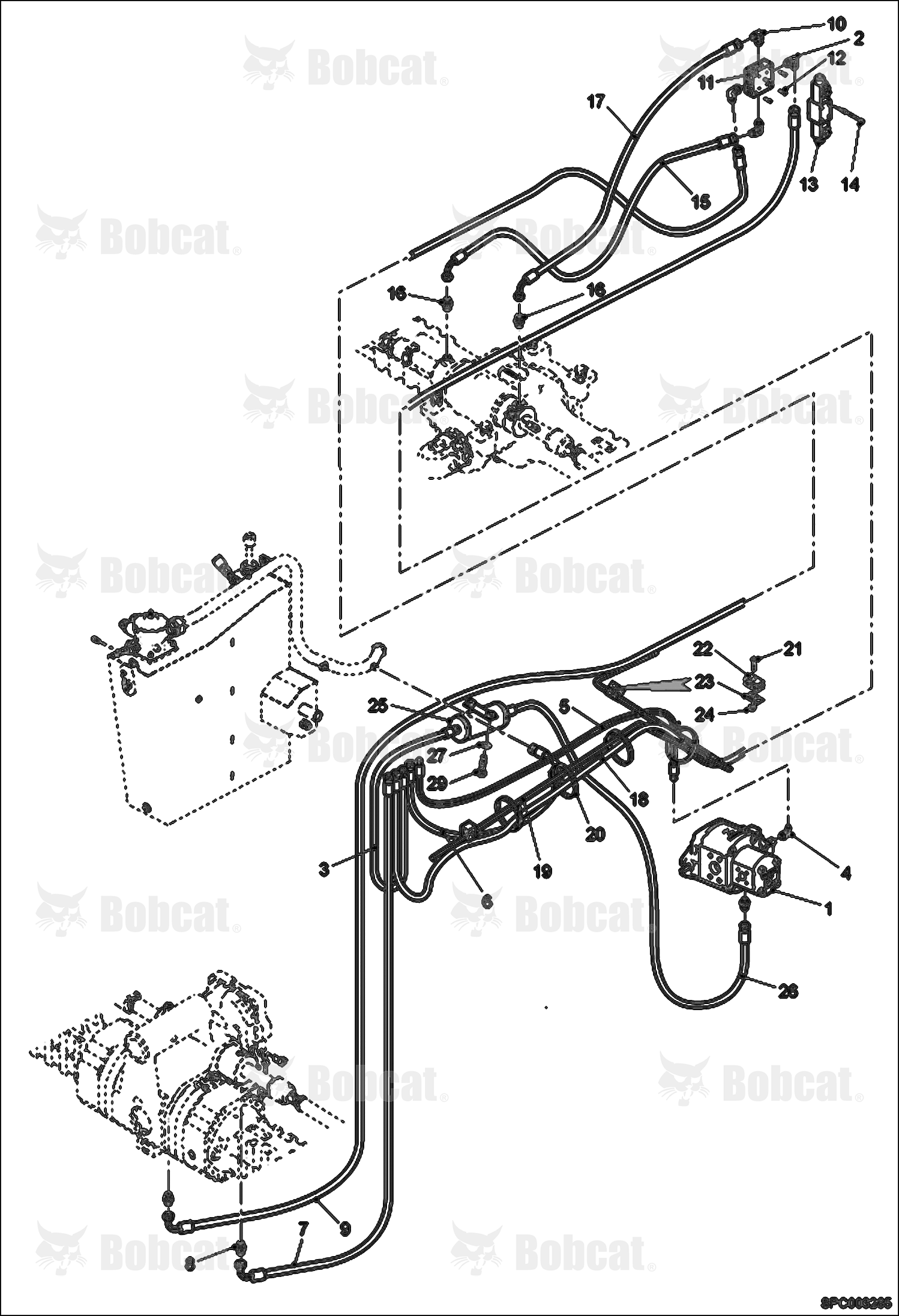 Steering Hoses & Fittings (W/Damper)