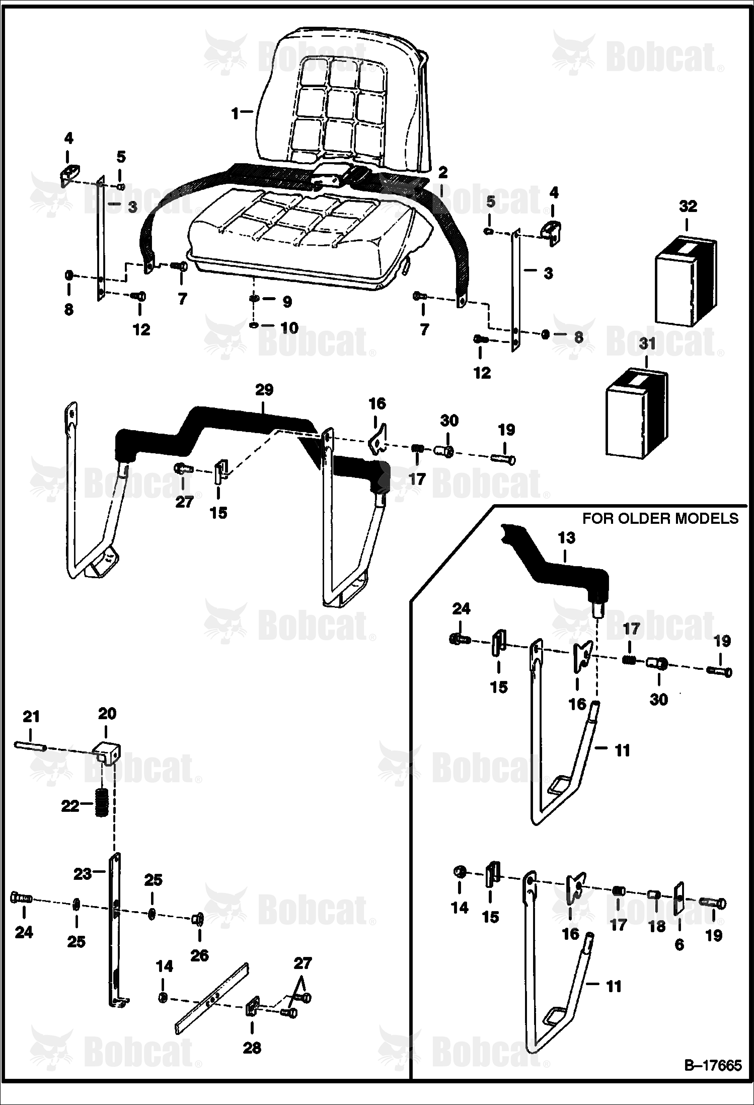 Seat & Seat Bar