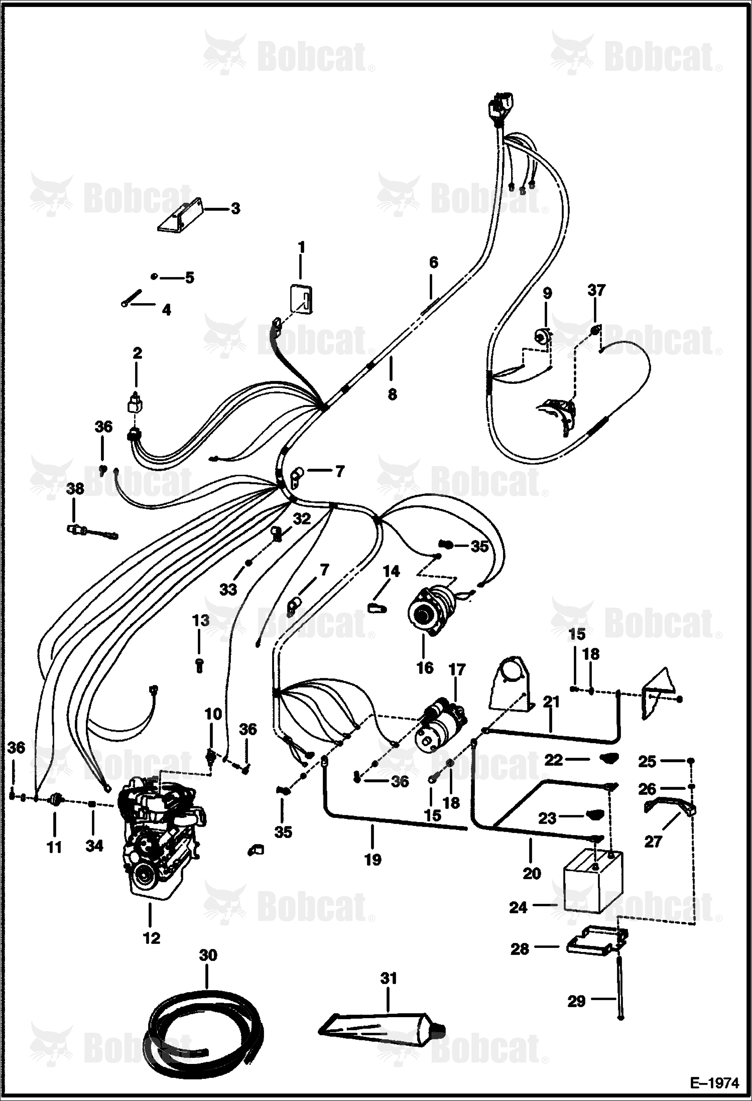 Engine Electrical  506912001 & Above