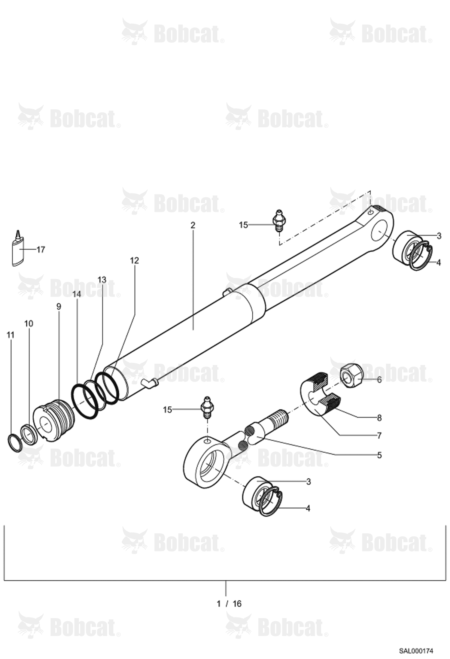 Dumping Cylinder