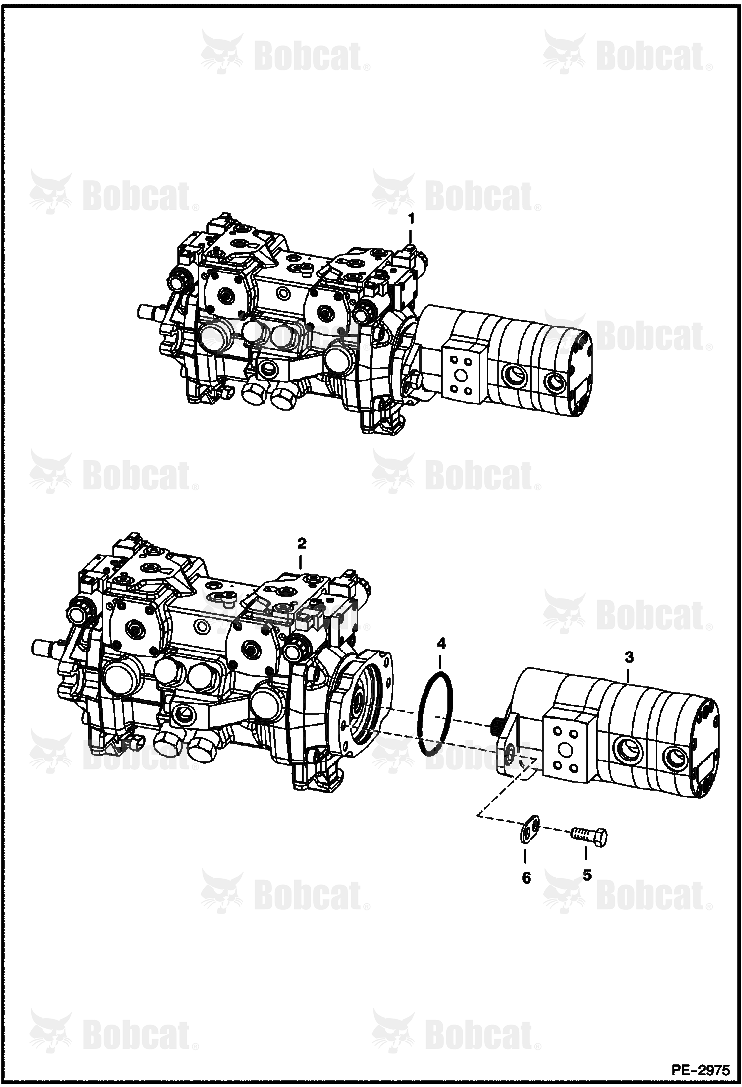 Hydrostatic PUMP/GEAR Pump (Identification)