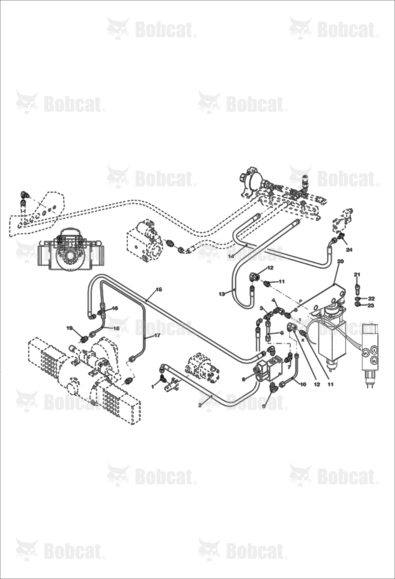 Parking Brake  367112501 & Above, 367212501 & Above, 367411001 & Above, 367511001 & Above