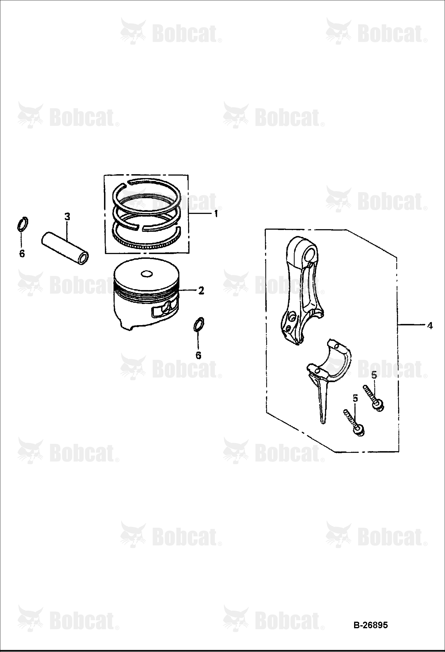 Honda Engine (Piston Assembly)