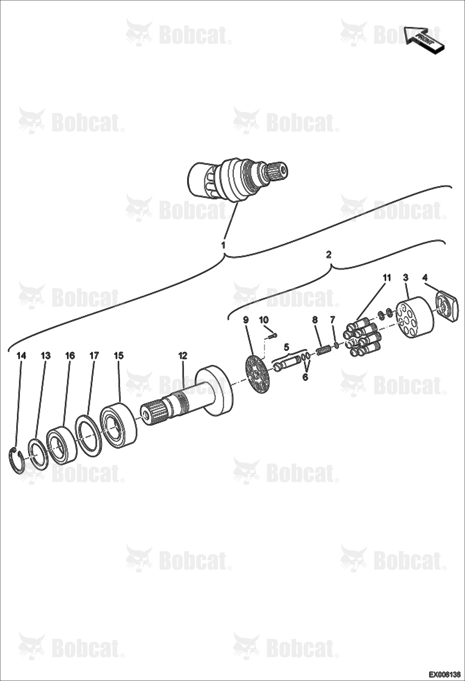 Drive Motor (Piston Assy)