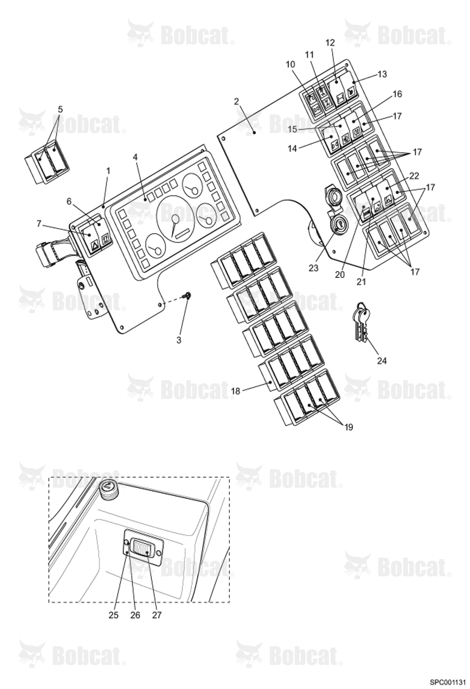 Instrument Panel  A2ZW11001 & Above