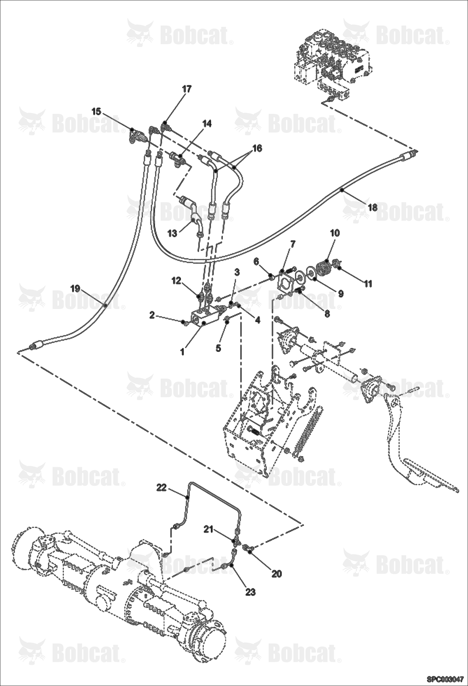Service Brake Hydraulic Installation