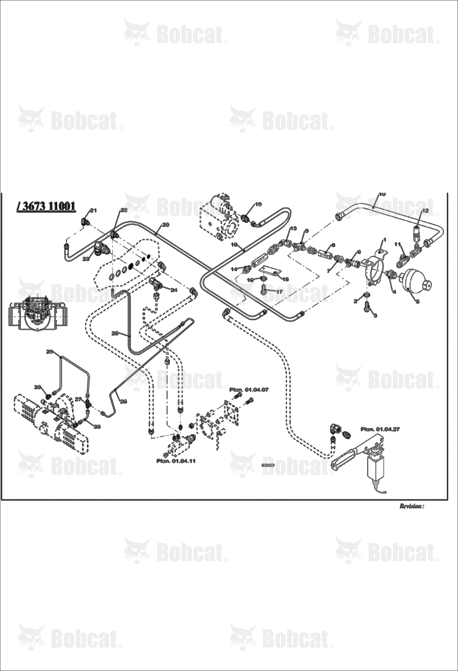 Brake Circuit 367013001 - 367013509, 367311001 - 367312505