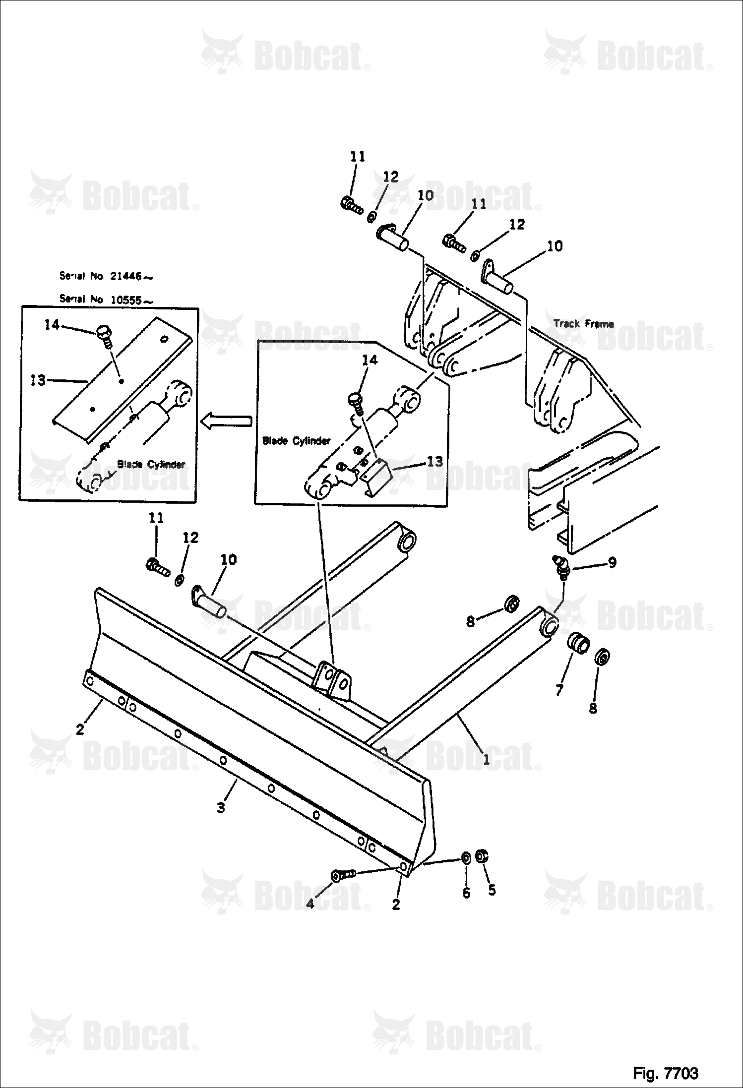 Blade ( With BOLT-ON Cutting Edge )